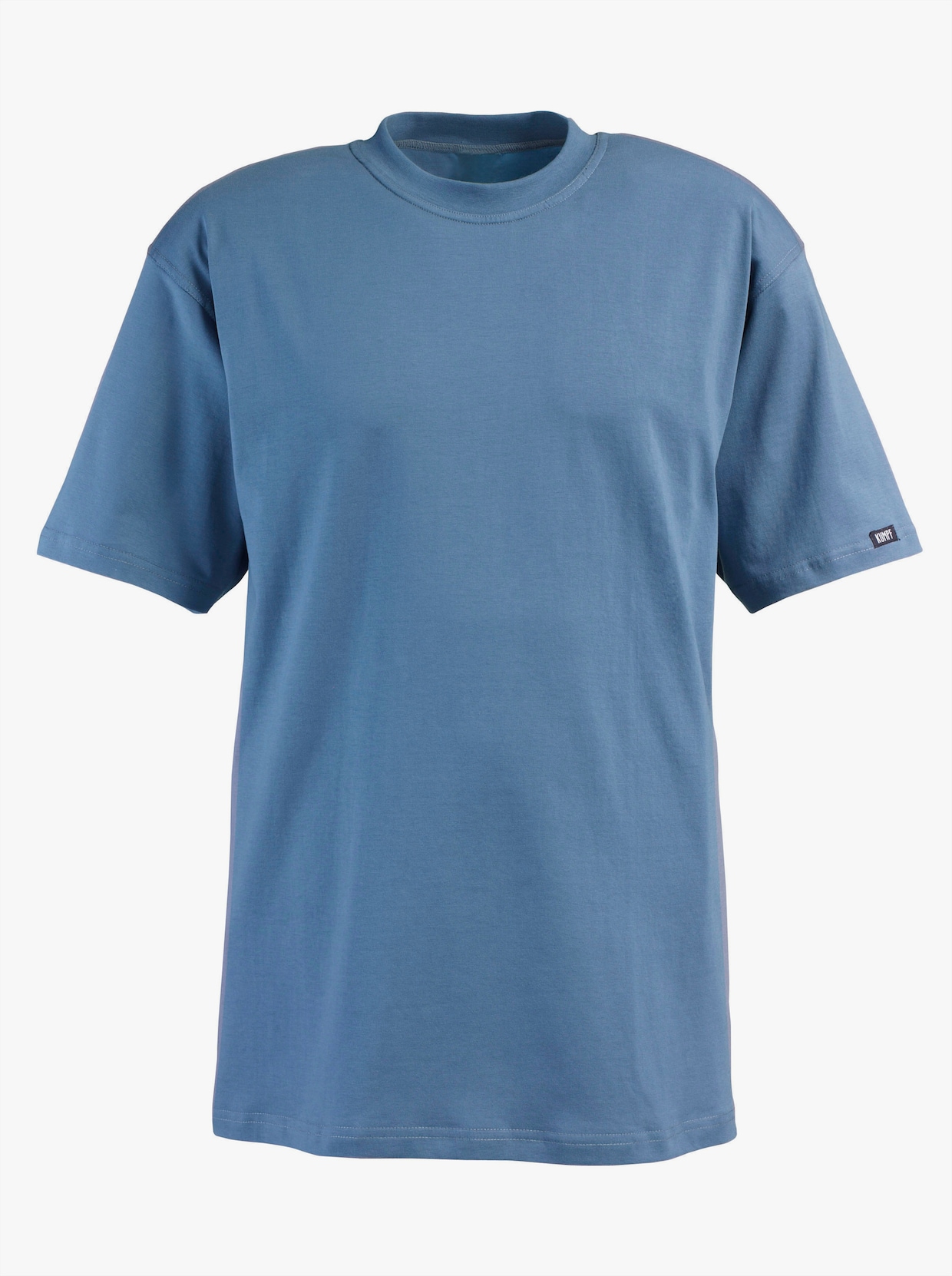 Kumpf Shirt - marine + stahlblau