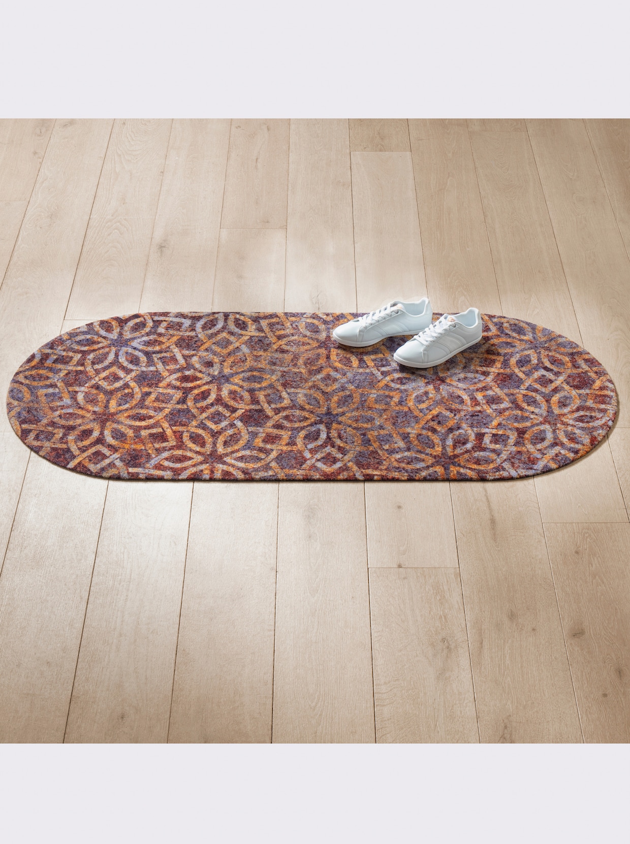 wash+dry by Kleen-Tex Voetmat - bruin/naturel