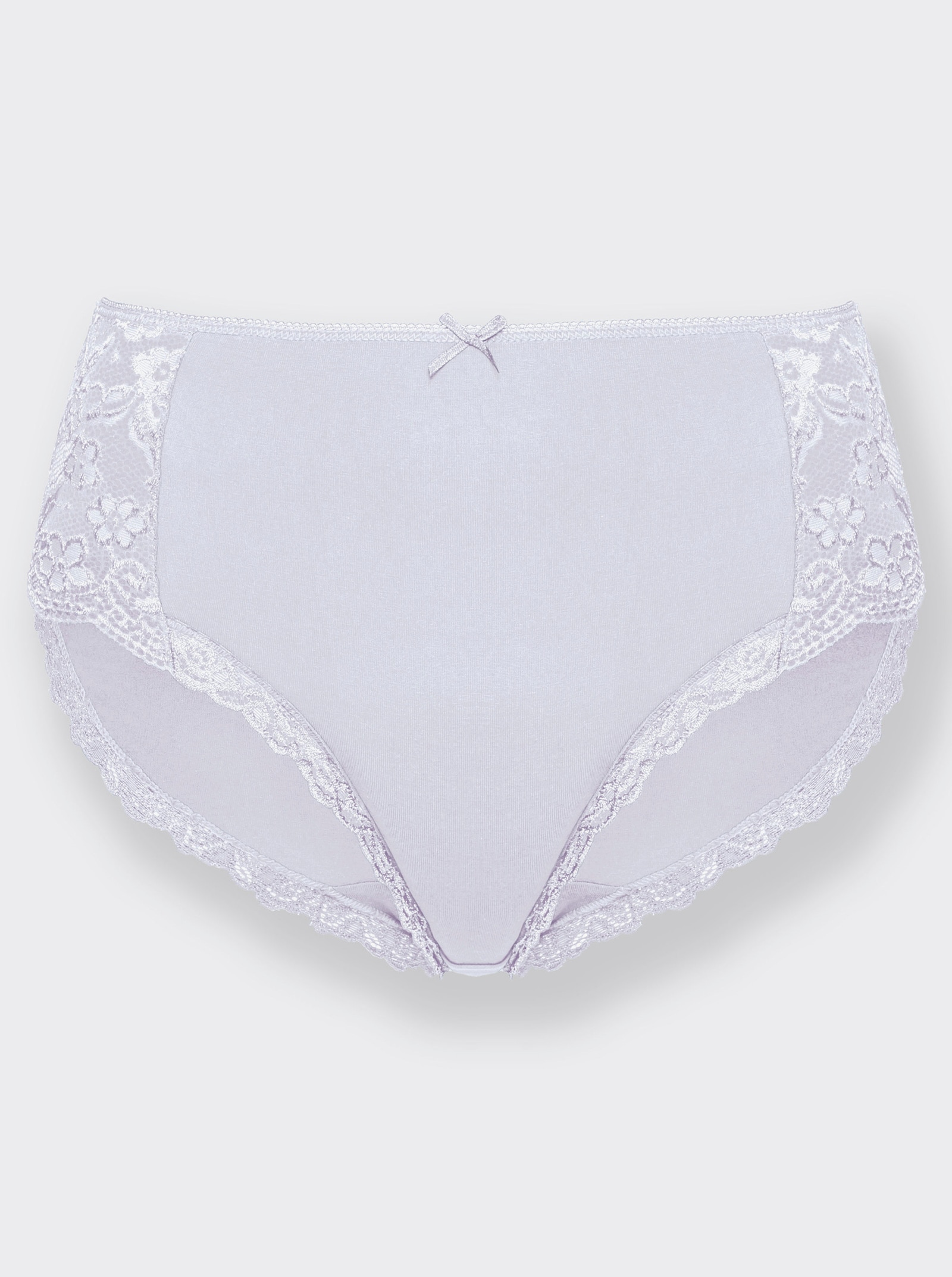 wäschepur Taillenslip mit Spitzenbordüre - farbig-sortiert