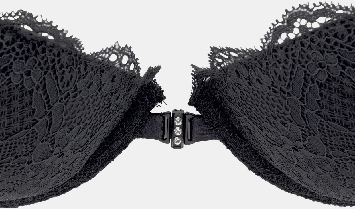 LASCANA Push-up-BH - schwarz