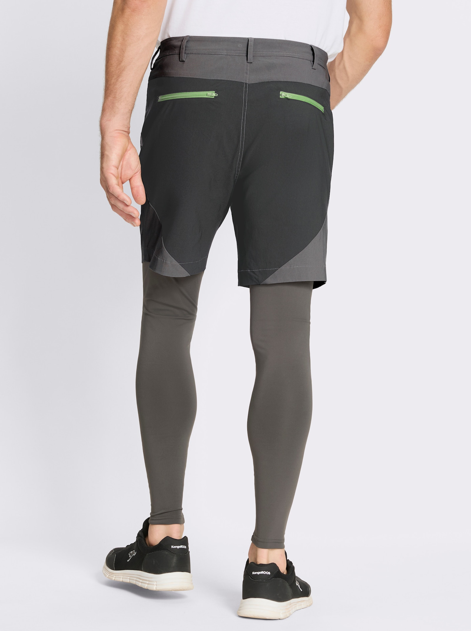 Catamaran Sports Funktionshose aus 2 Einzelhosen - grau-graphit