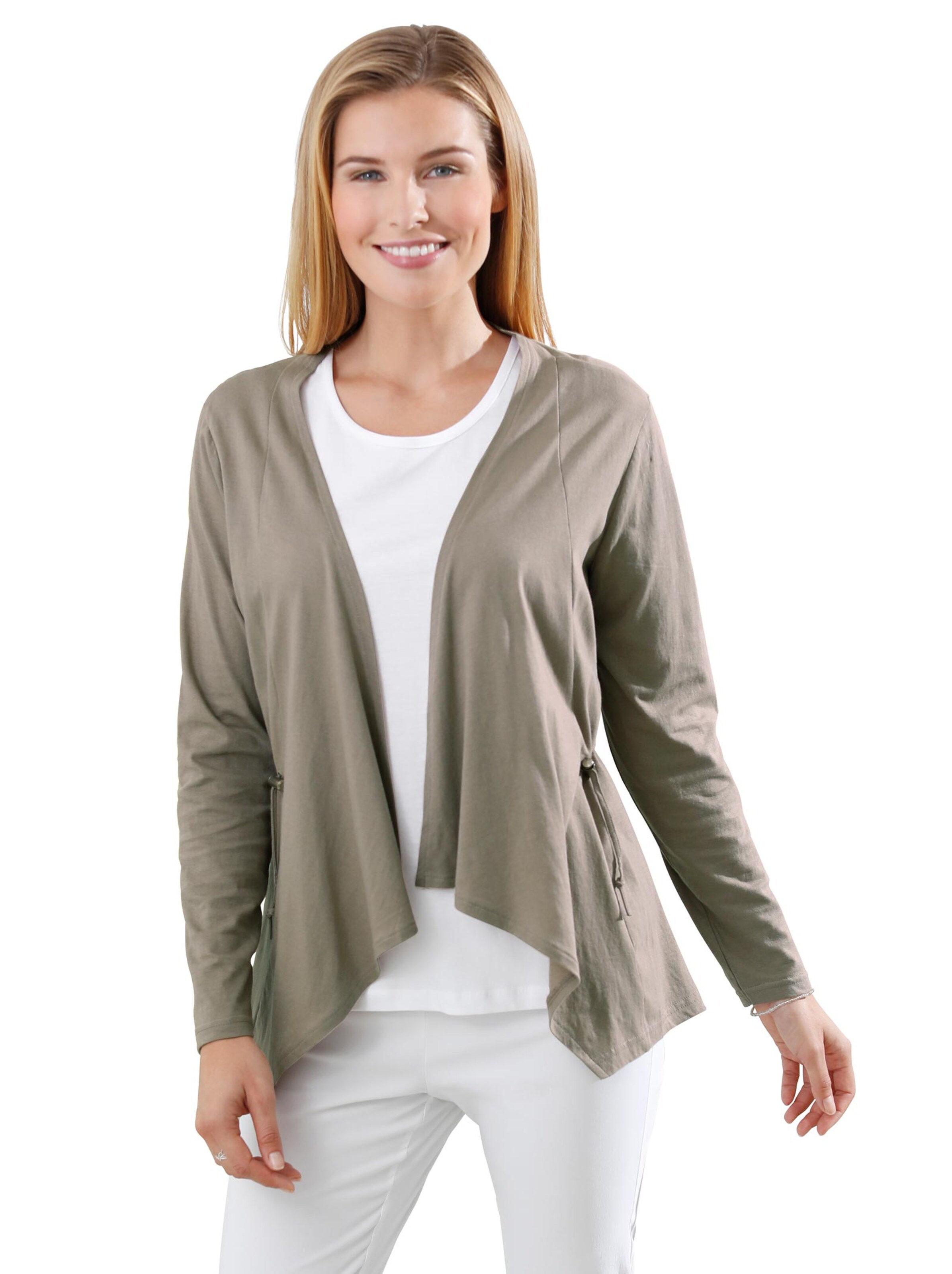 Shirtjacke - taupe