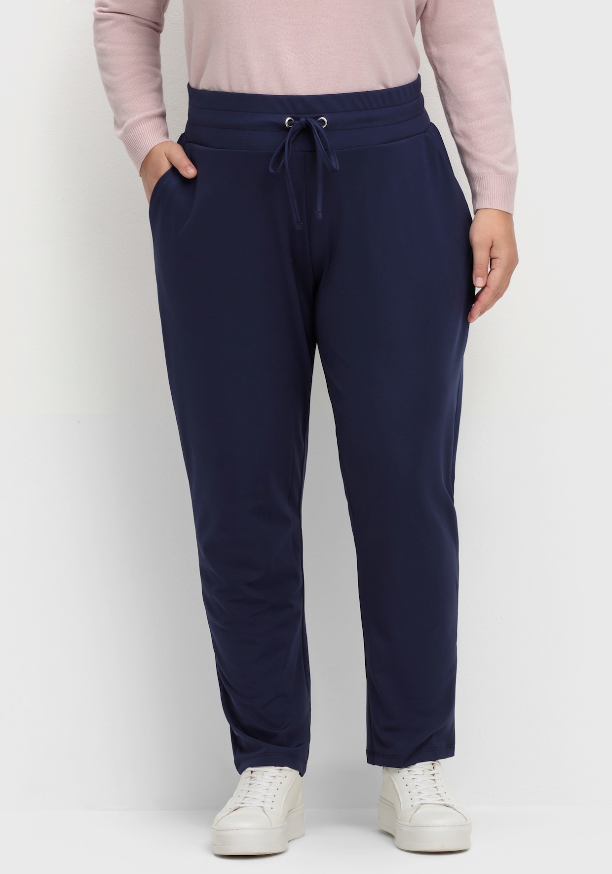 Schlupfhose in Stretch-Qualität - nachtblau