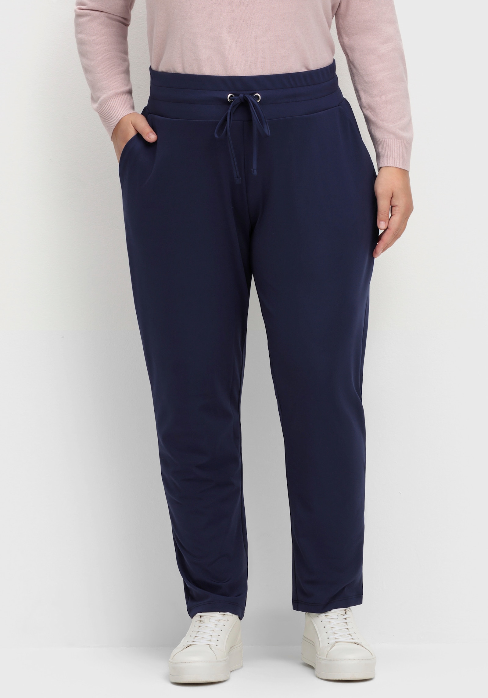 Schlupfhose in Stretch-Qualität - nachtblau