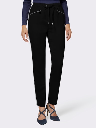 pantalon extensible - noir