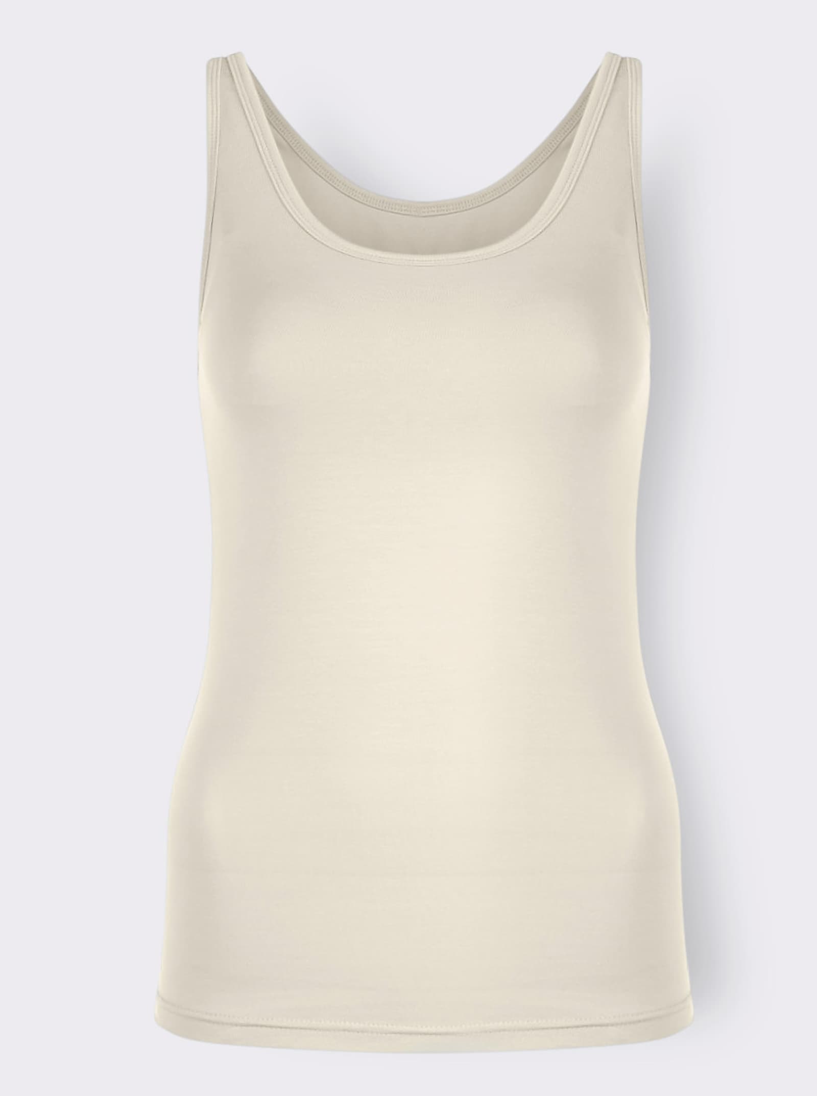 wäschepur Achseltop mit breiten Trägern - silberfarben + rosé + champagner