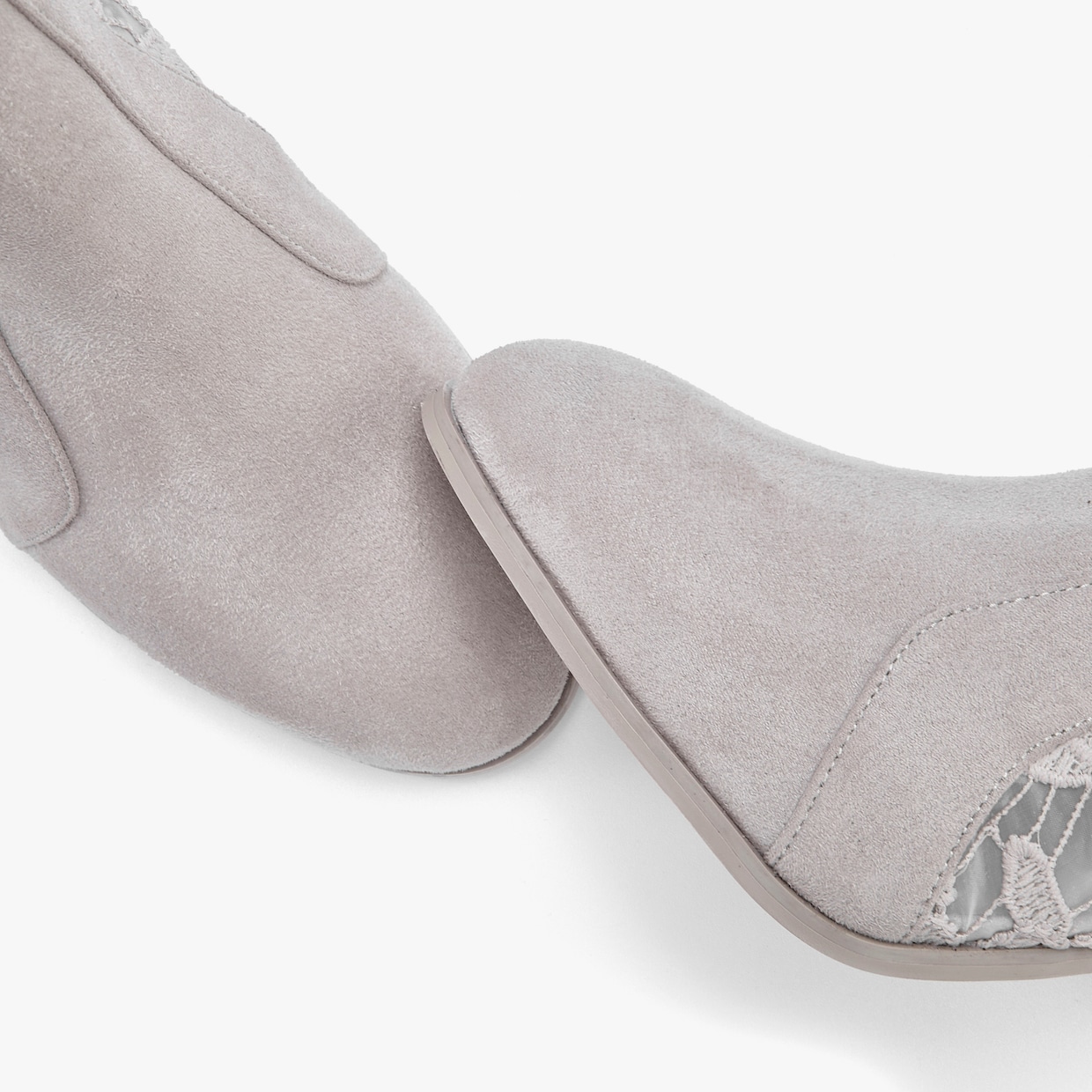 LASCANA High-Heel-Stiefelette - grau