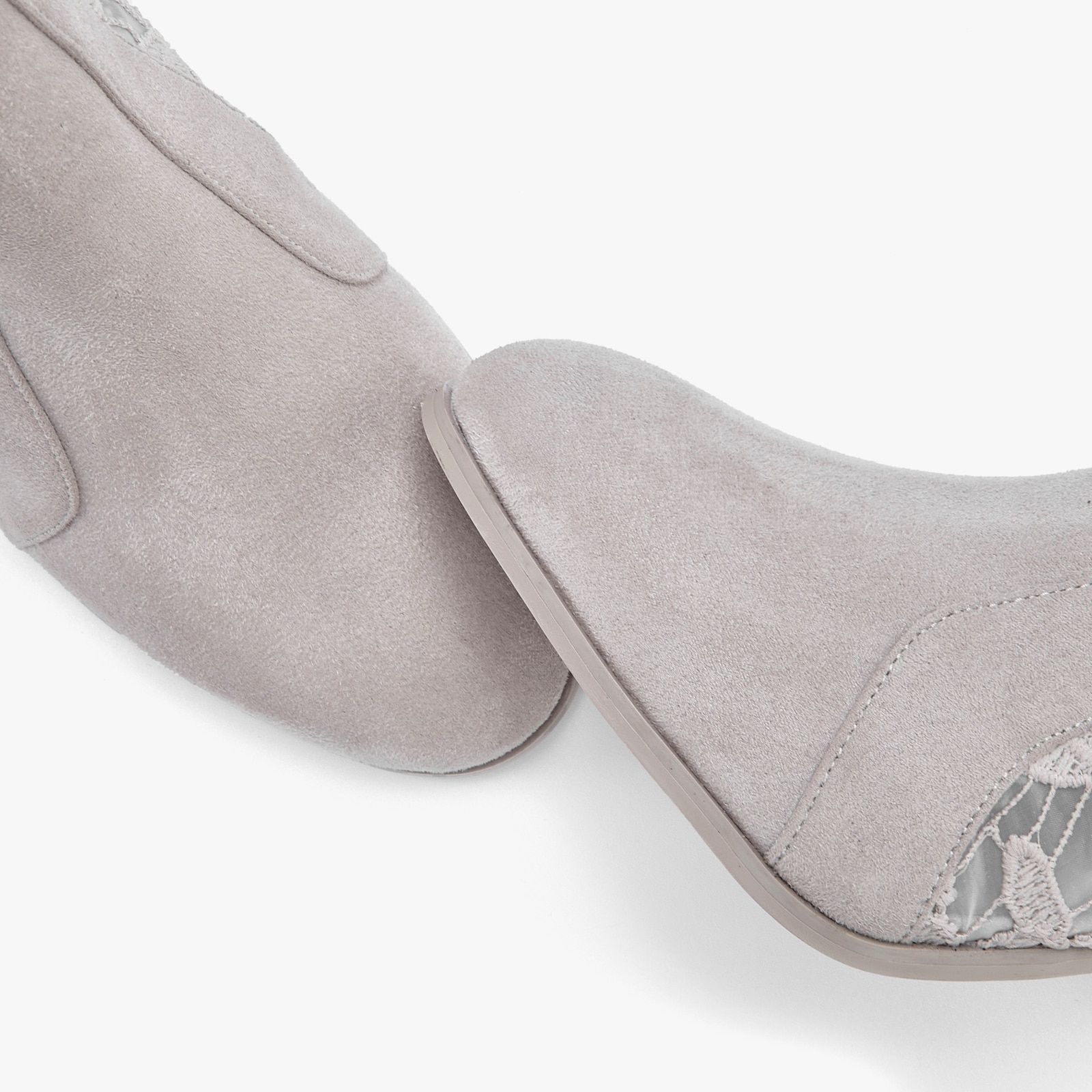 LASCANA High-Heel-Stiefelette - grau