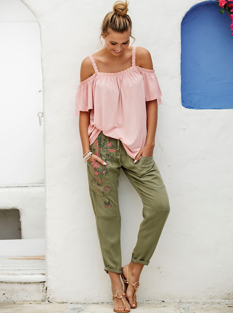 Luftige Alltagsbluse von Andrea Serena