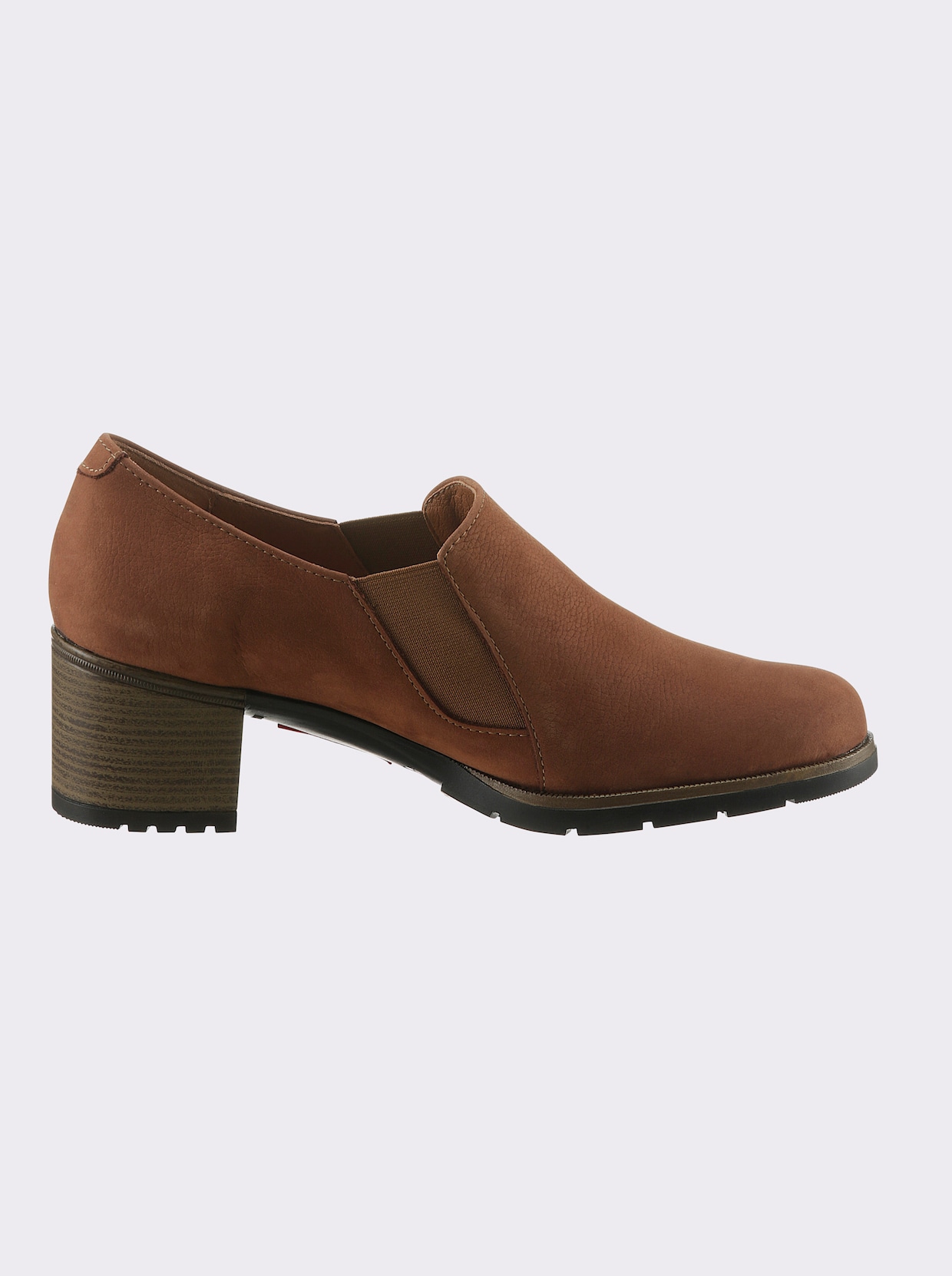 heine Hoogfrontpumps - cognac