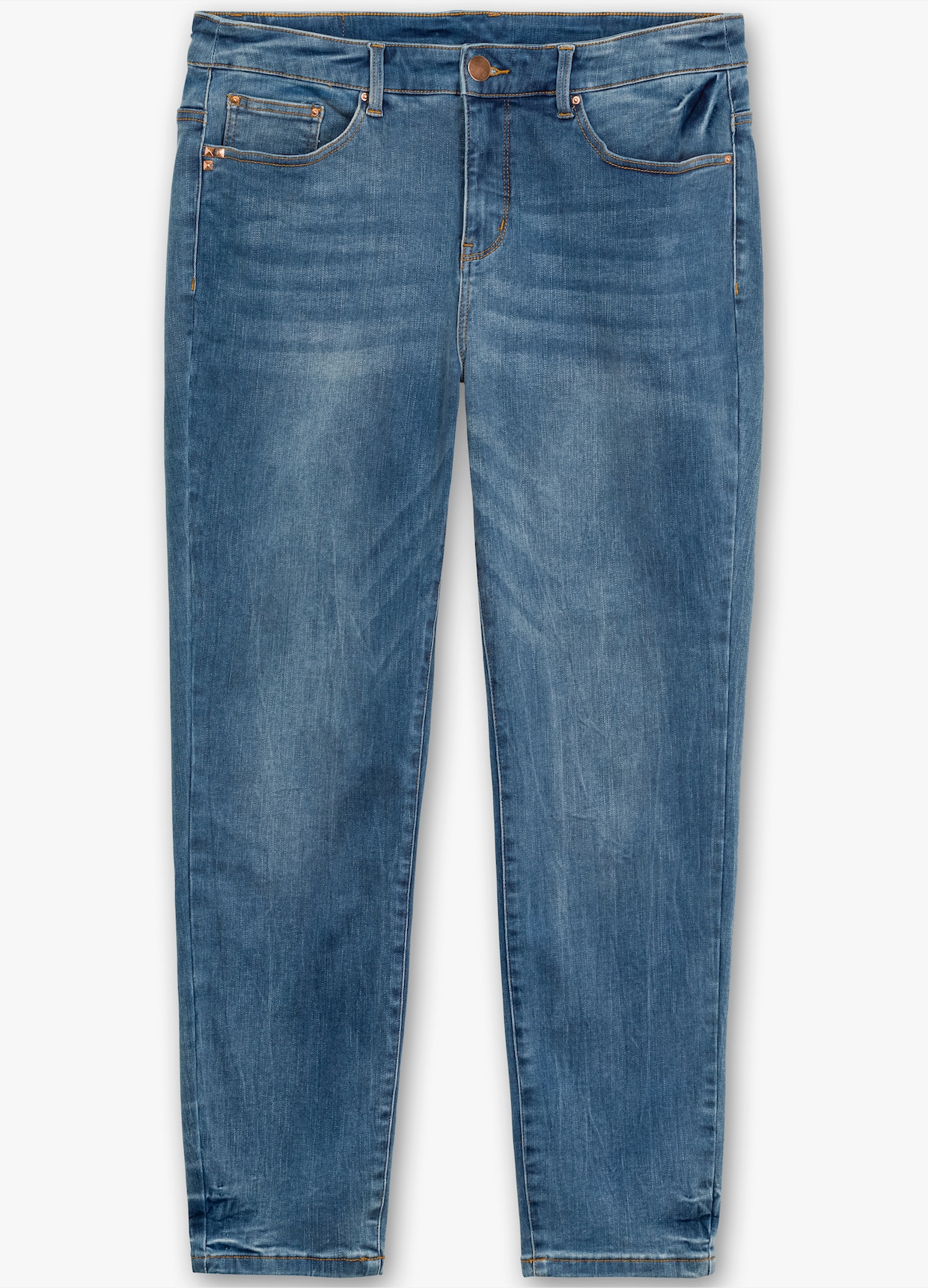 sheego Skinny Jeans - blue denim