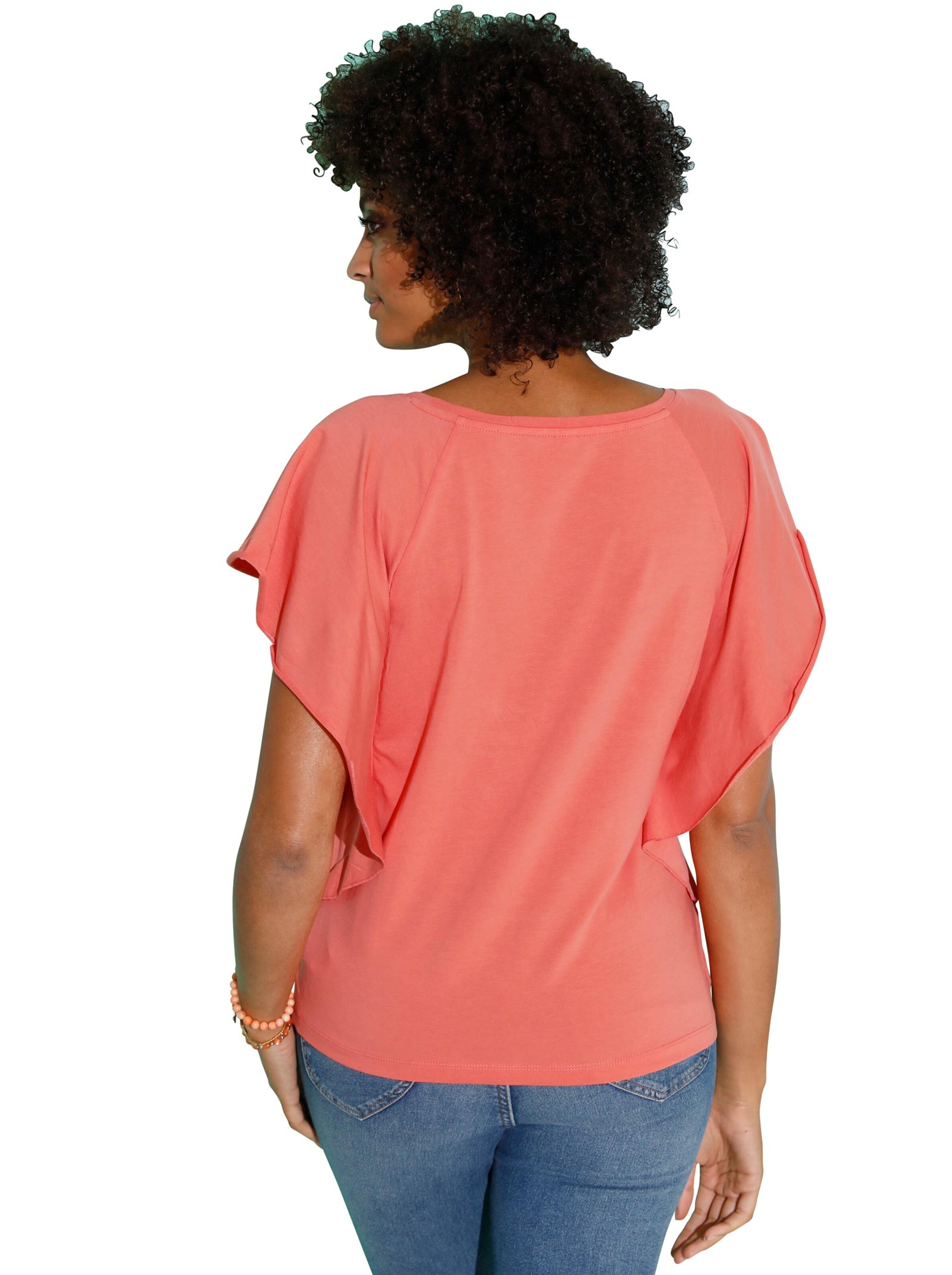 Shirt - koralle-gemustert