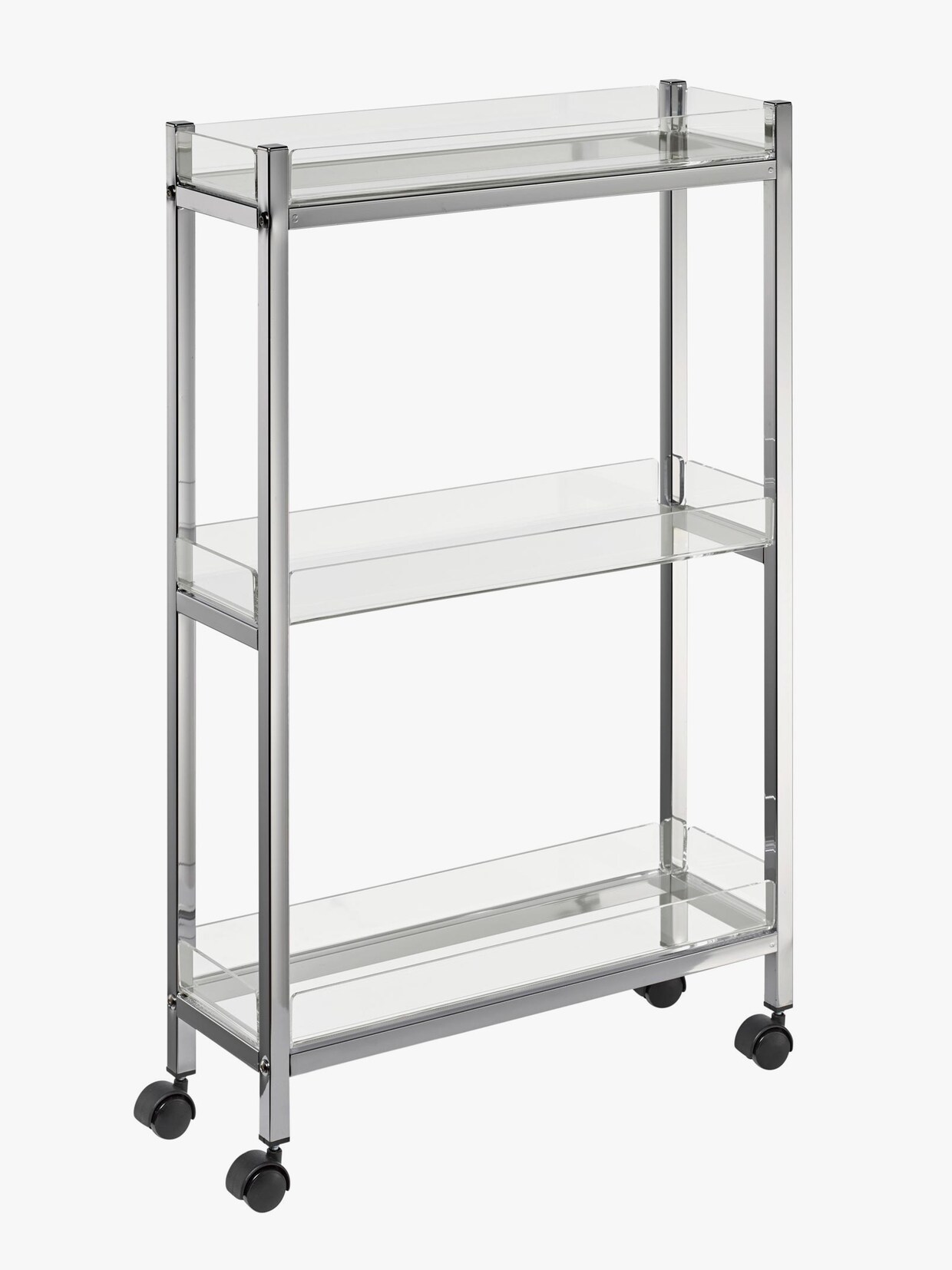 heine home Rollwagen - chromfarben