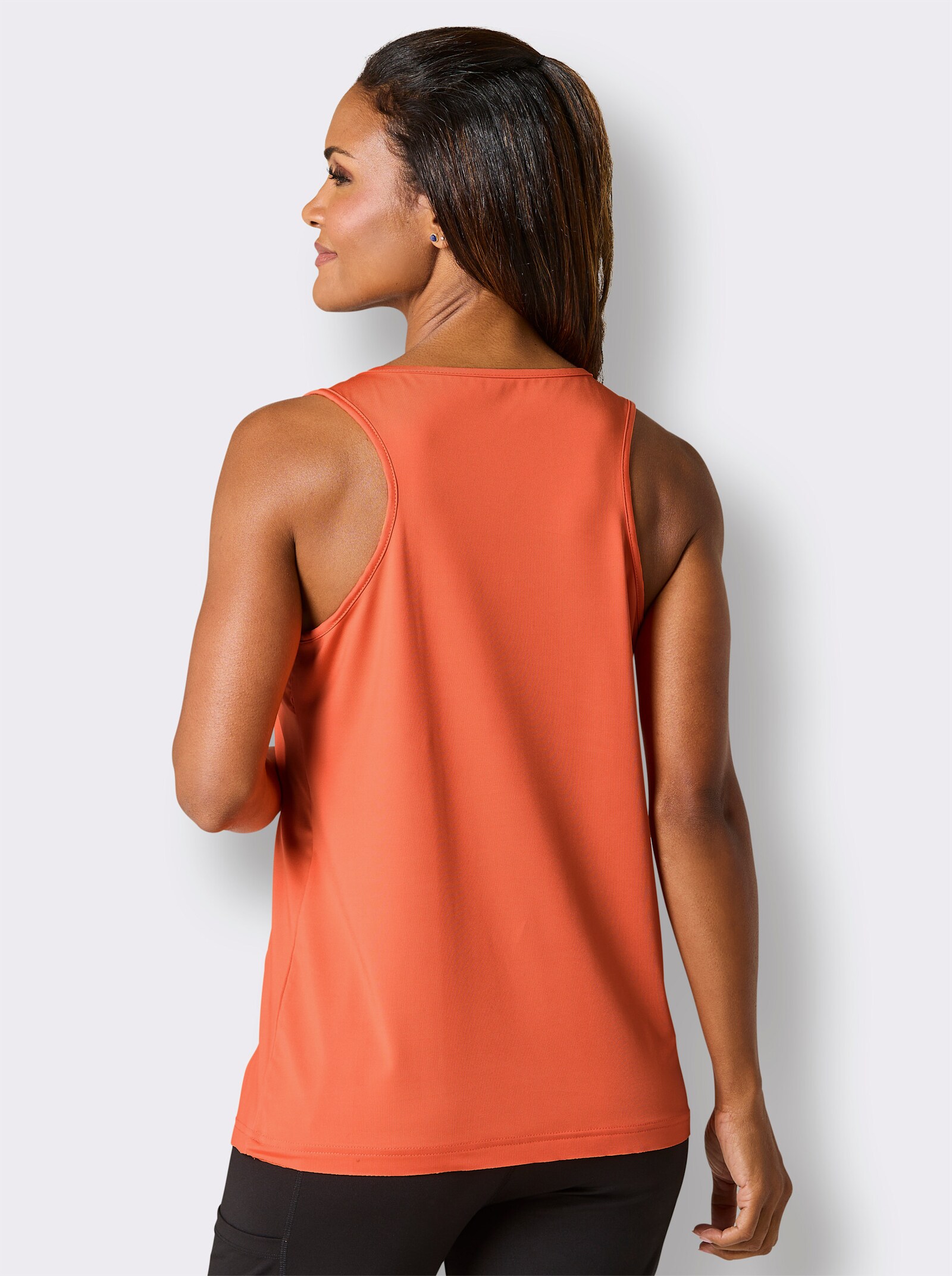 Funktionsshirt , atmungsaktiv - orange