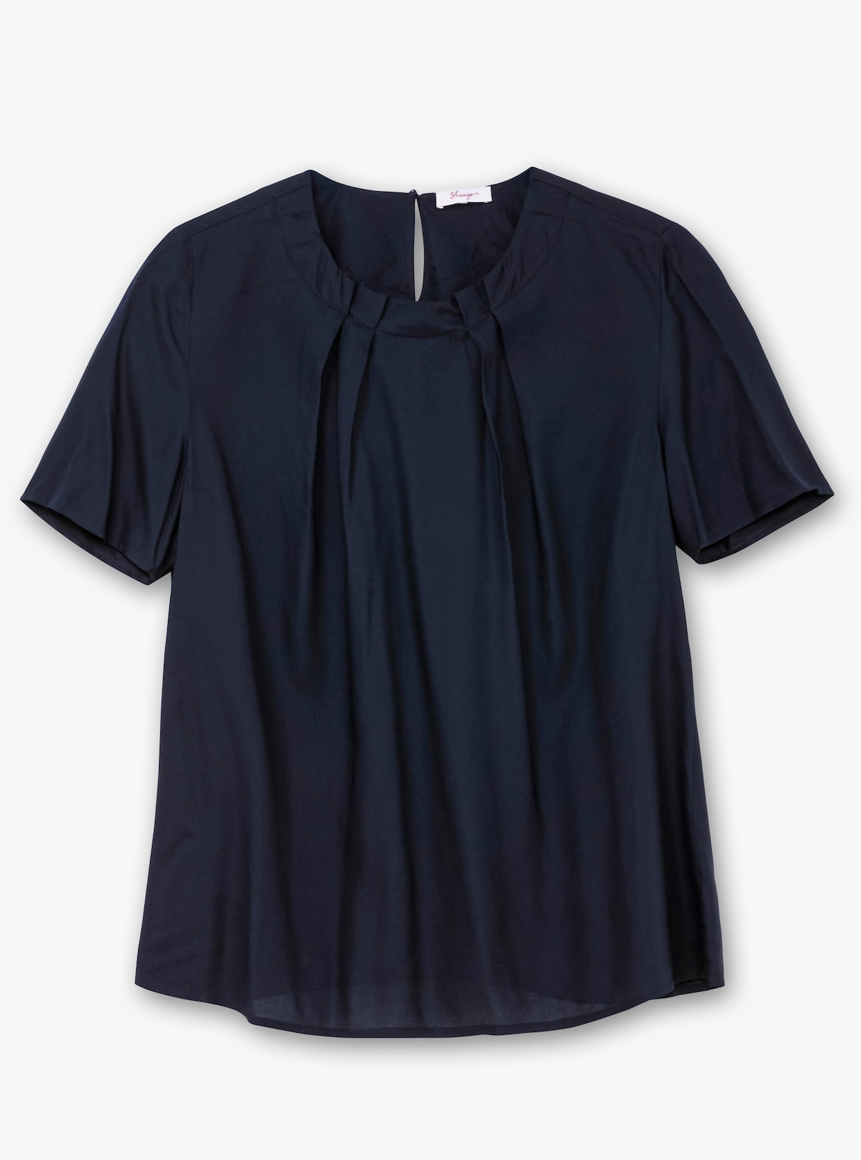 sheego Tunika in A-Linie - tiefblau