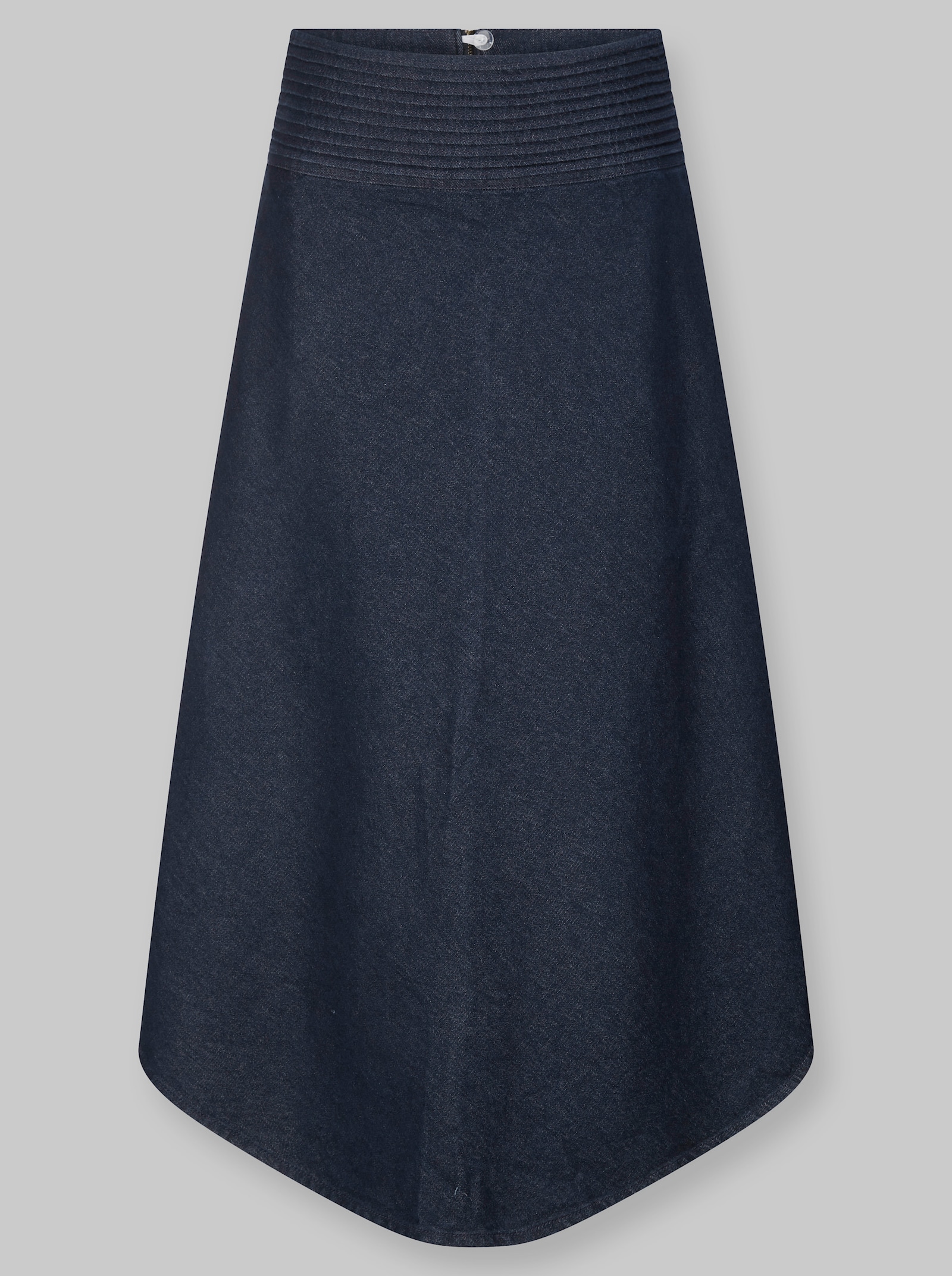 heine Jeansrock mit breitem Dehnbund - dark blue