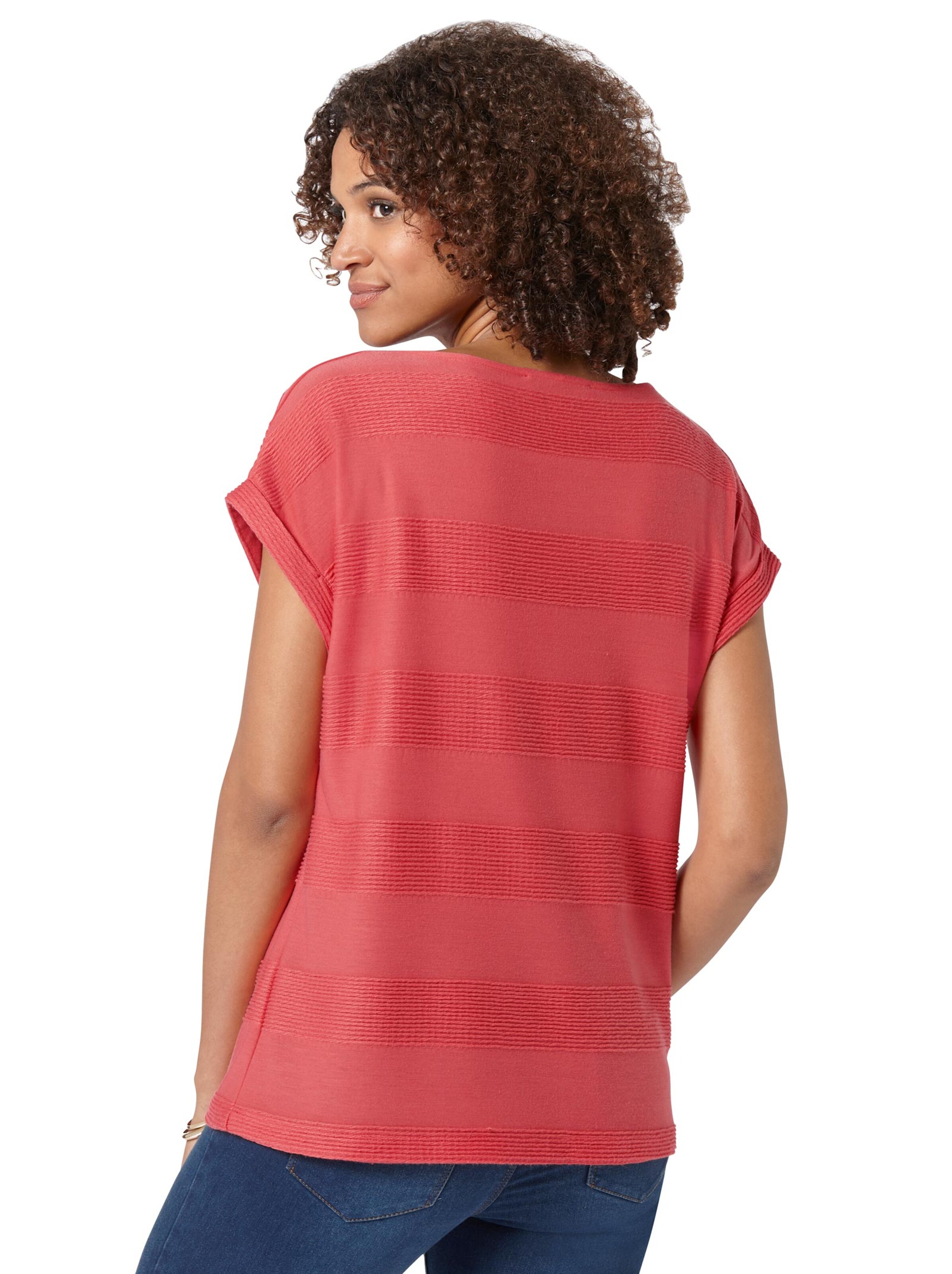 Collection L Shirt - korallenrot