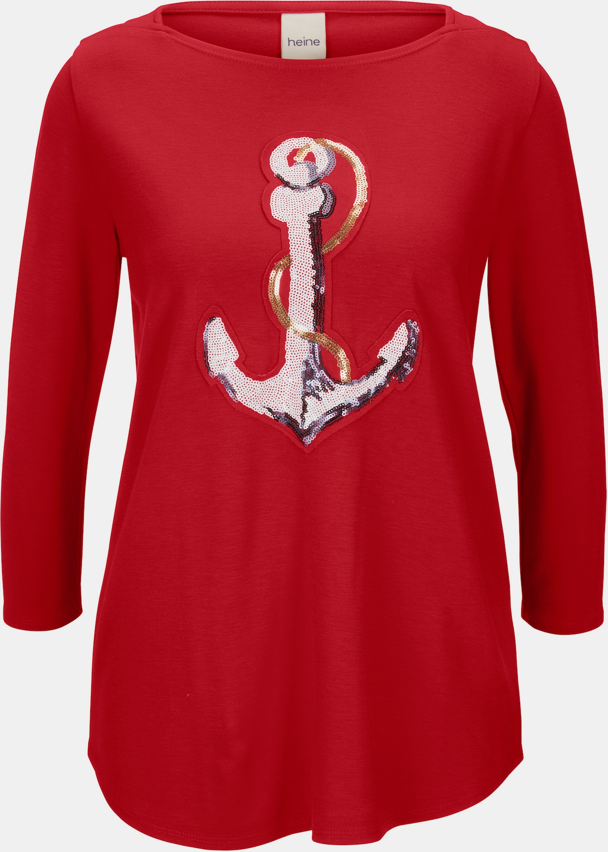 heine Bedrukt shirt - rood
