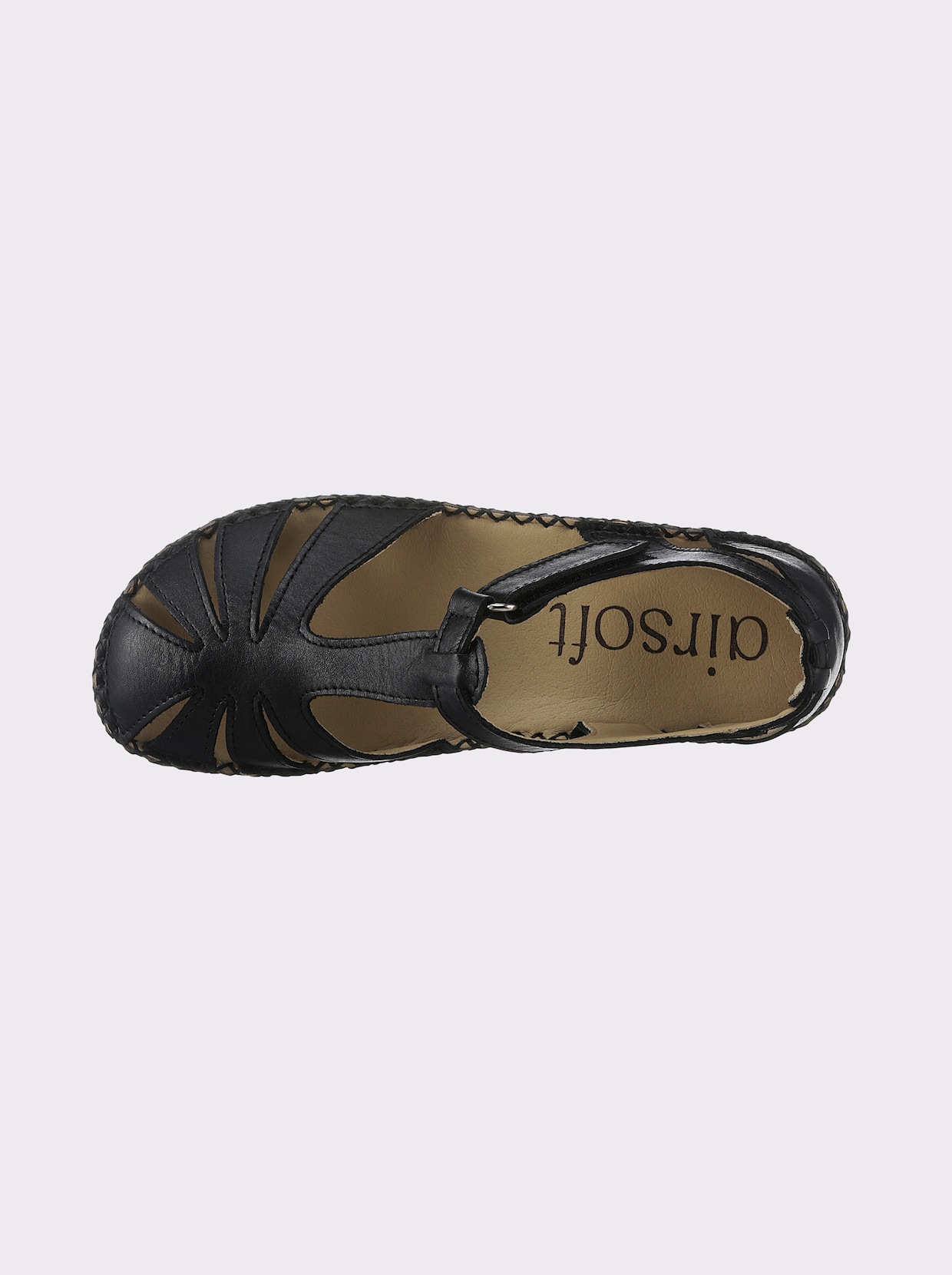 airsoft modern+ Sandalette - schwarz