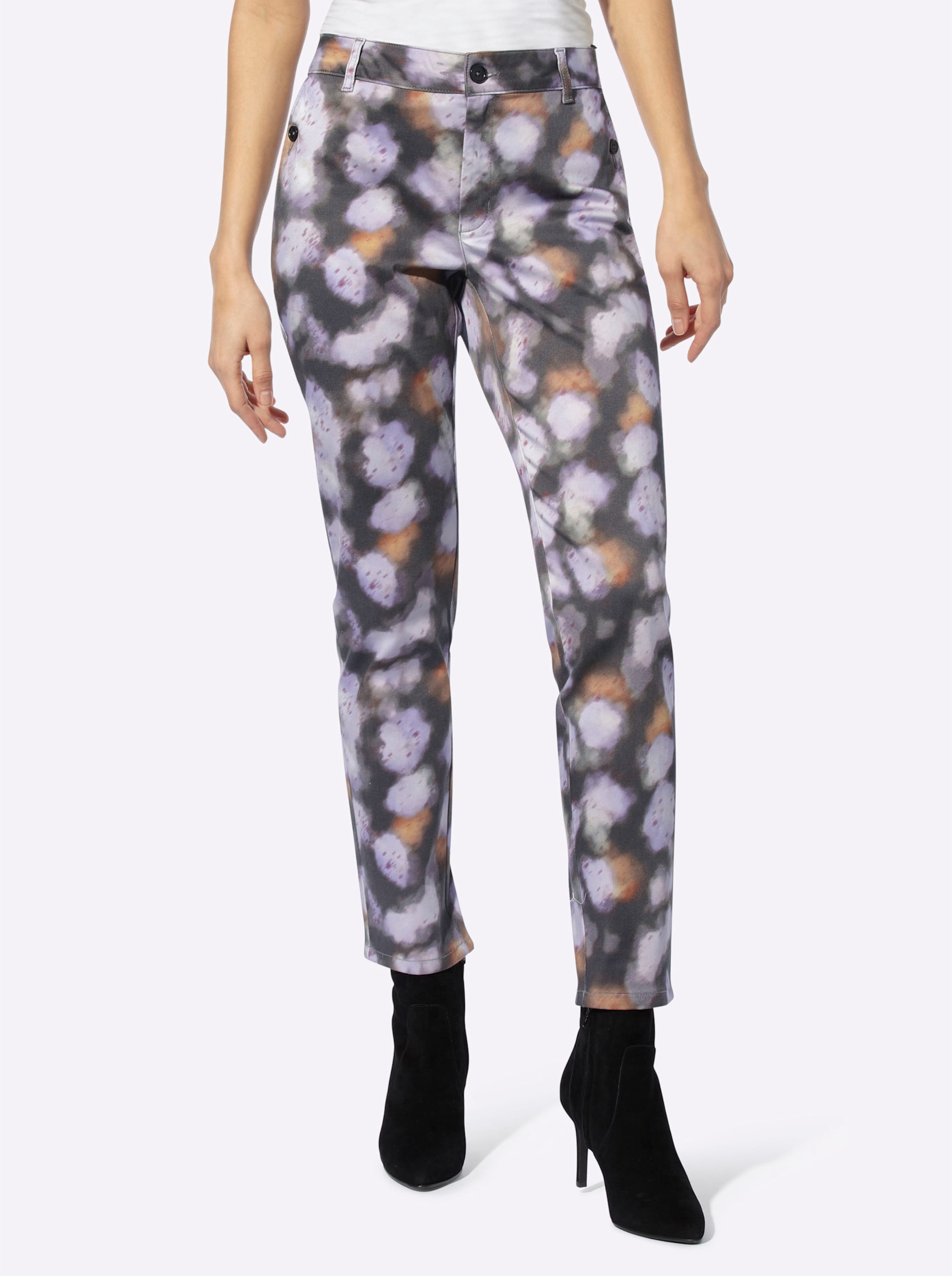 Broek met print