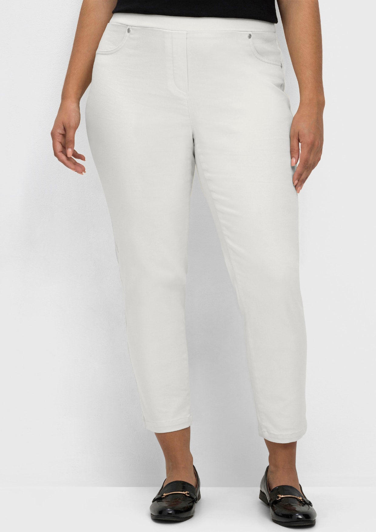 sheego 7/8-broek - wit