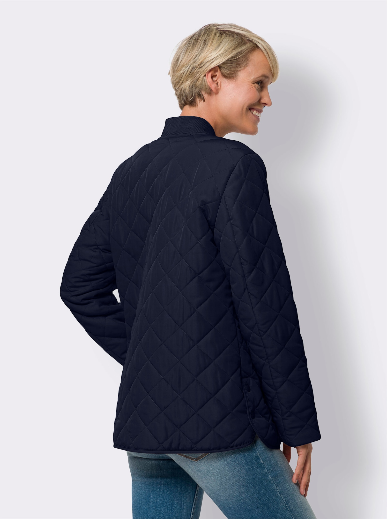 Gewatteerde jas - marine