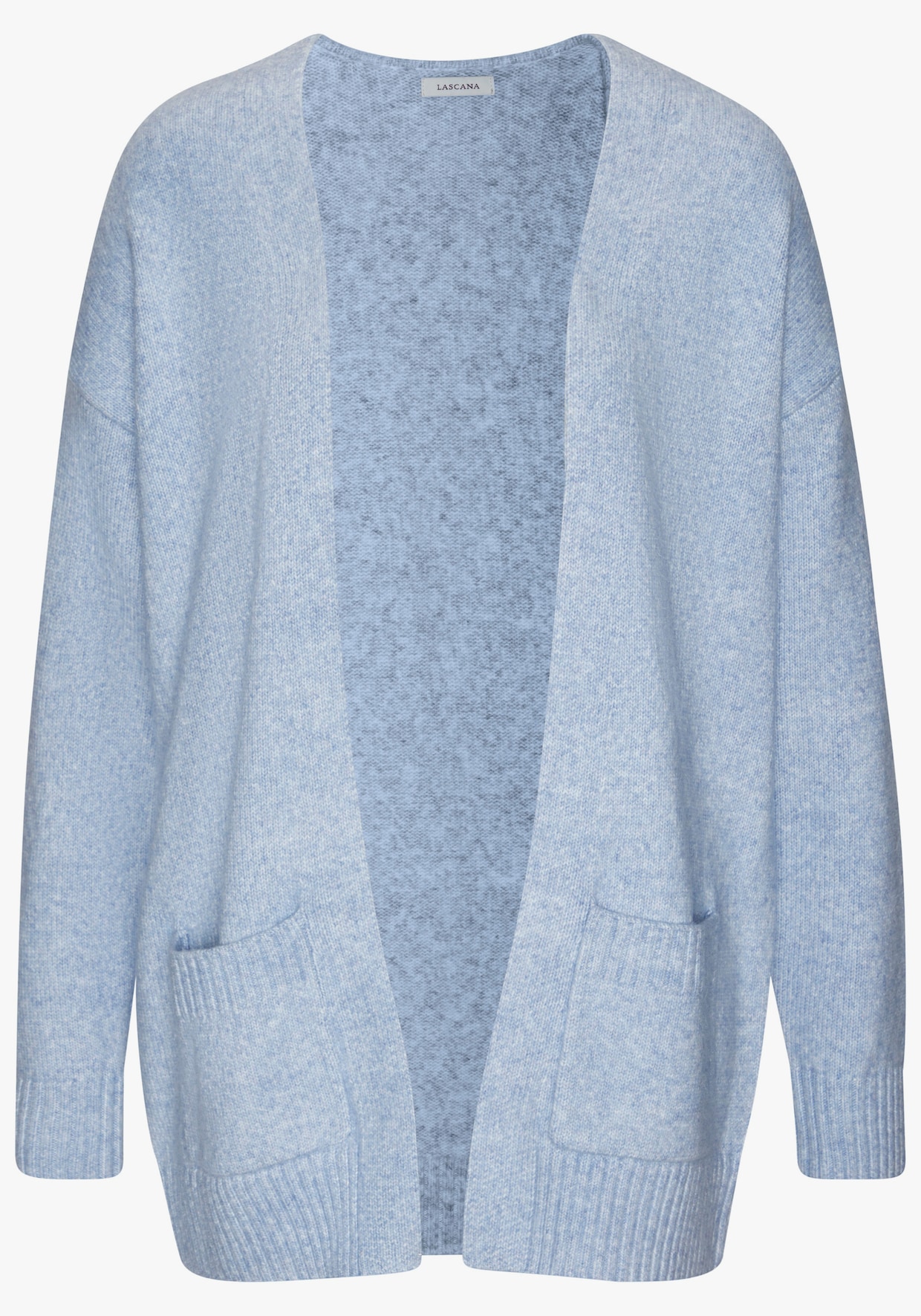 Vivance Strickjacke - bleu meliert