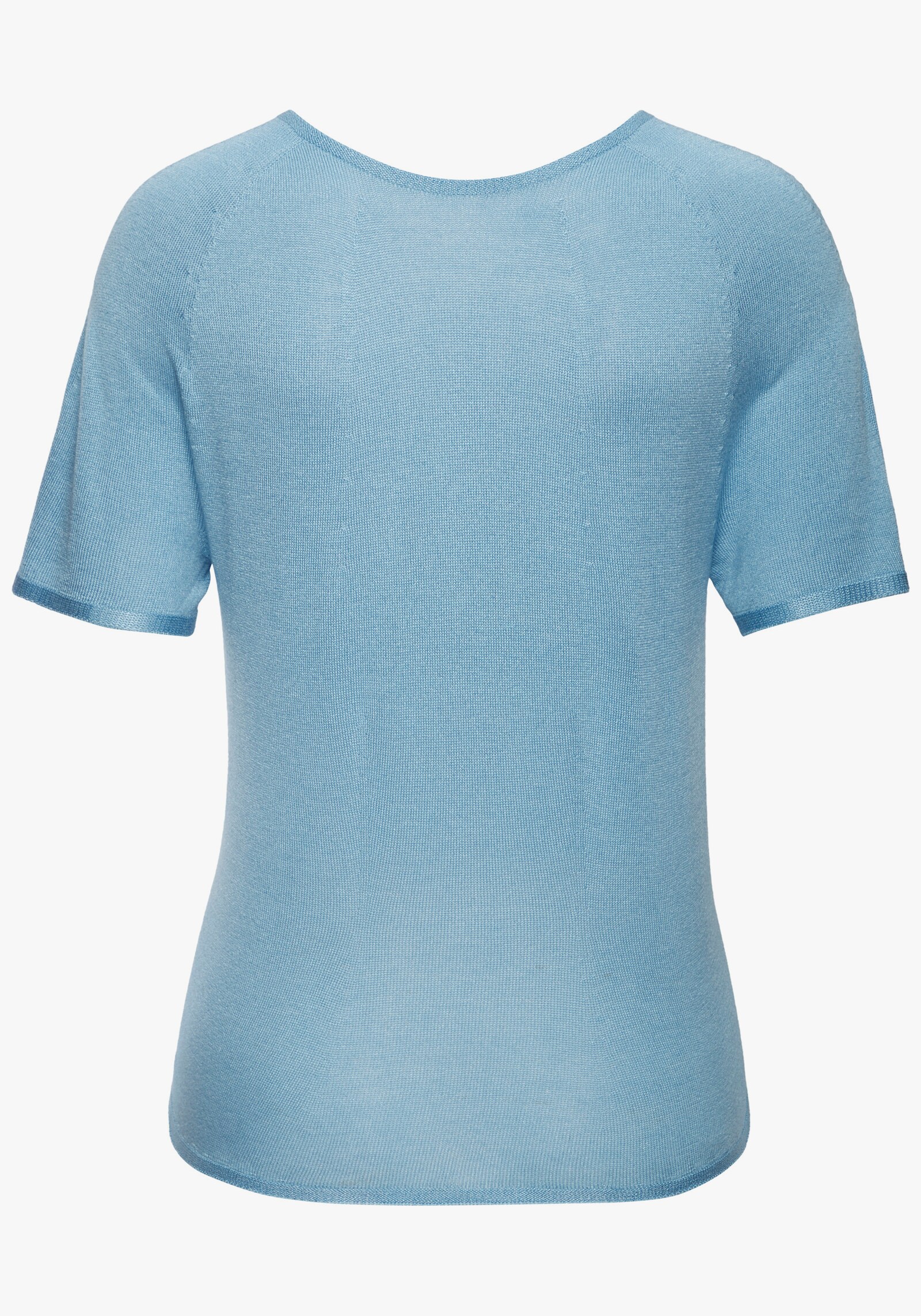 LASCANA Kurzarmpullover - blau