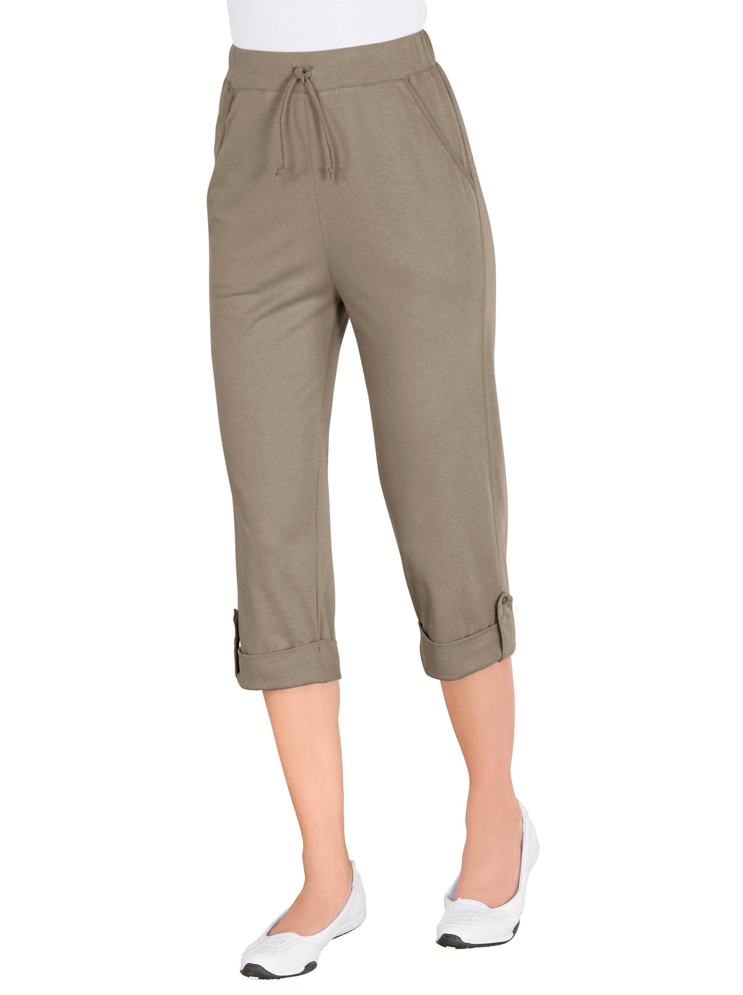 Capri-Freizeithose - camel
