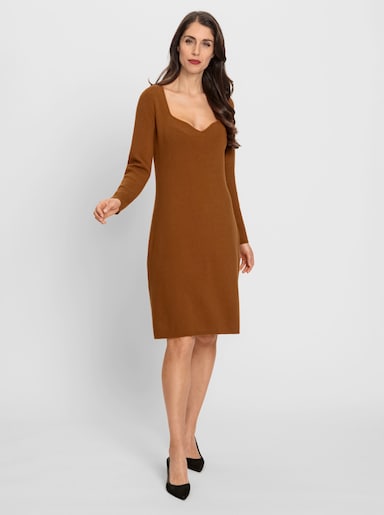 heine Tricot jurk - cognac