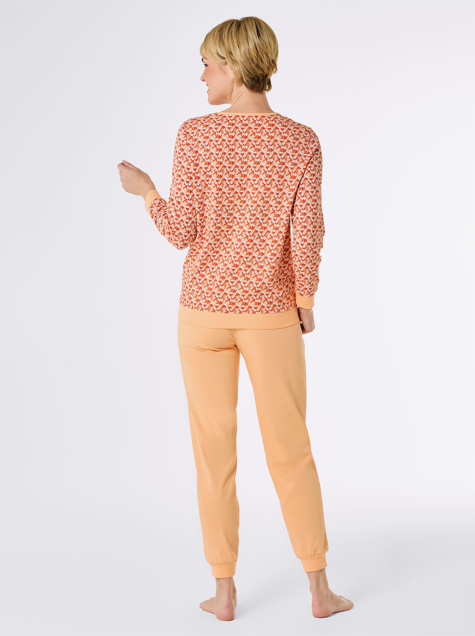 wäschepur Schlafanzüge - flieder + apricot