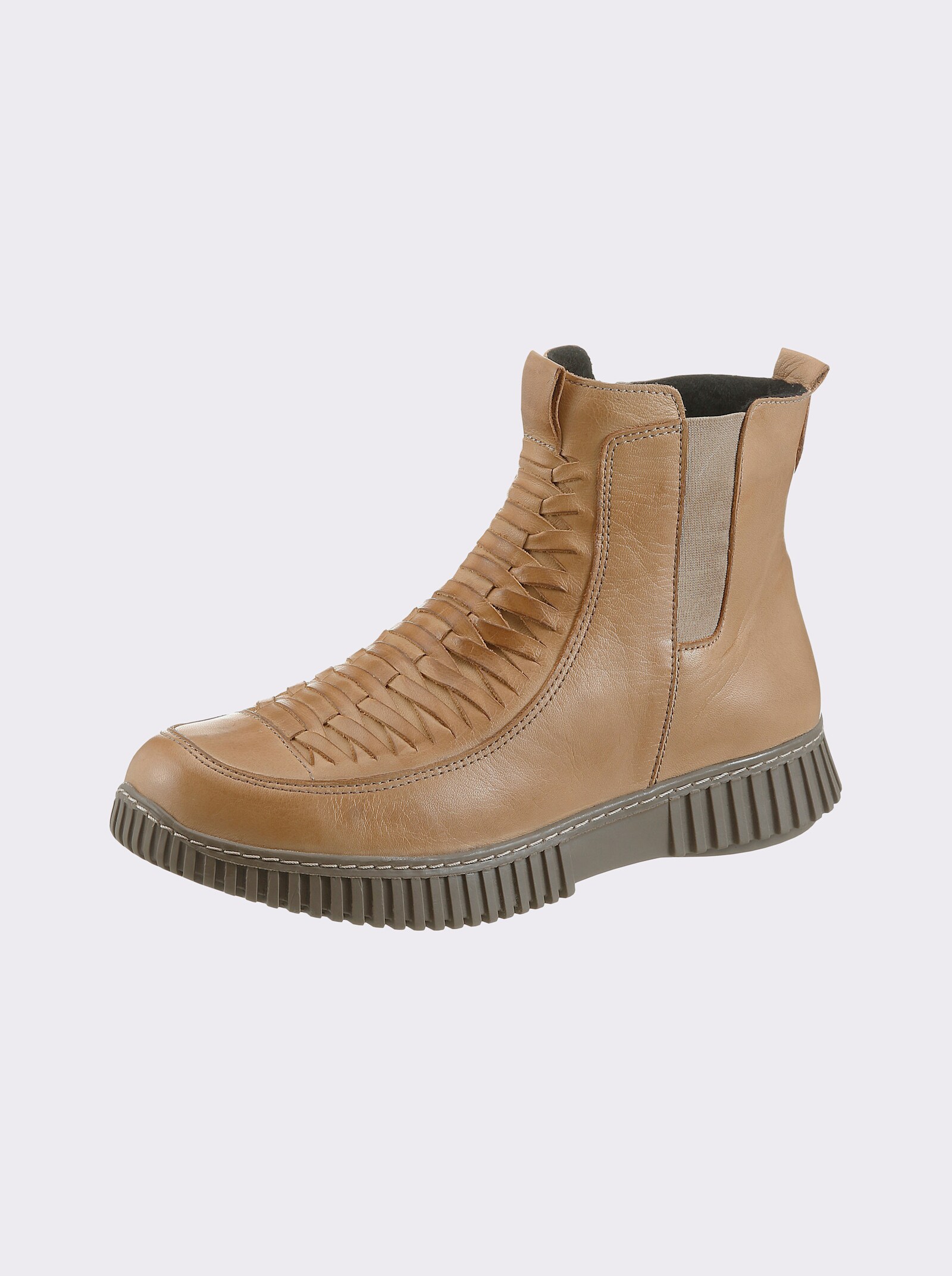 Gemini Stiefelette mit Warmfutter, von Gemini - camel