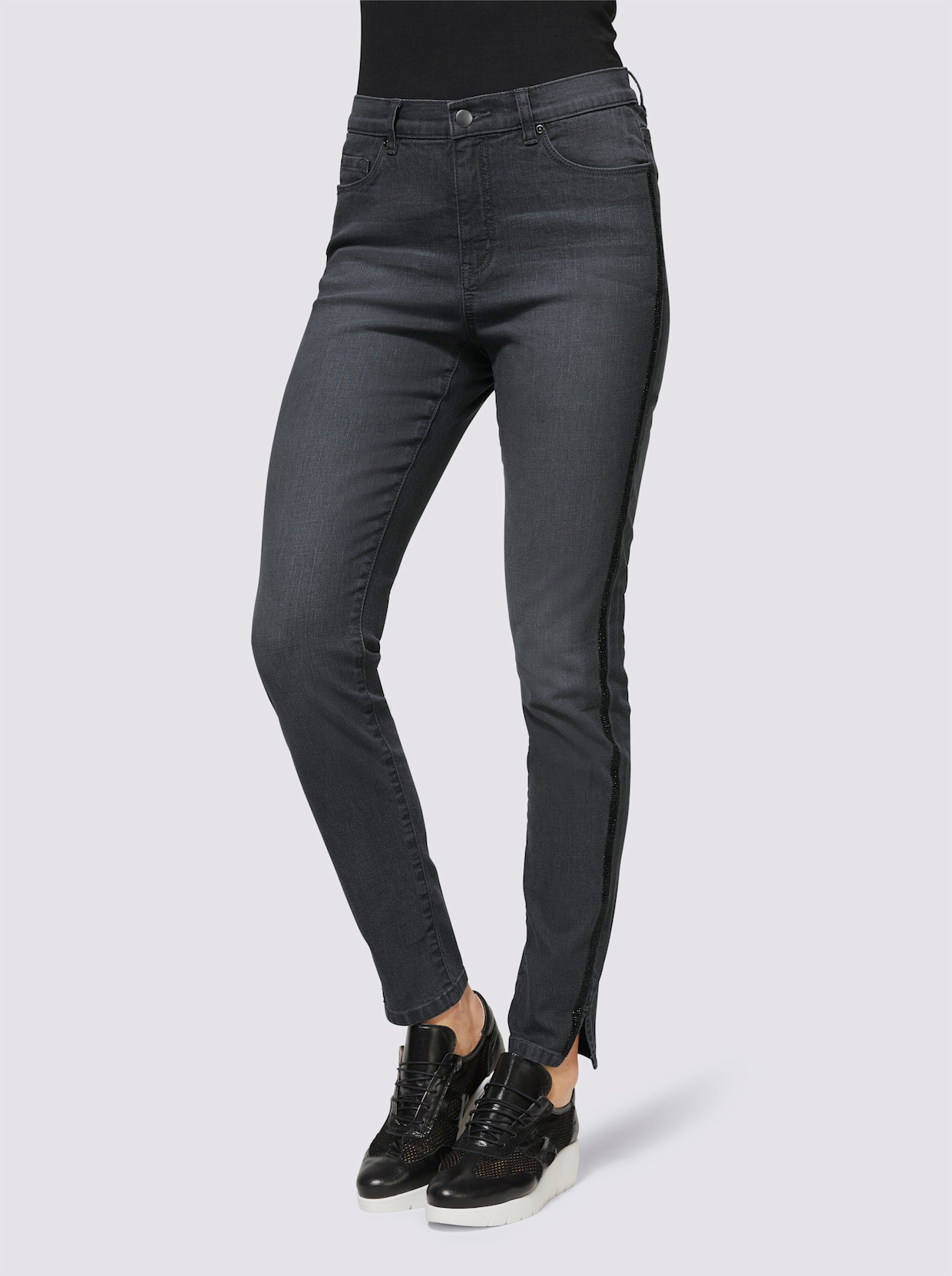 heine Jeans - anthrazit-denim