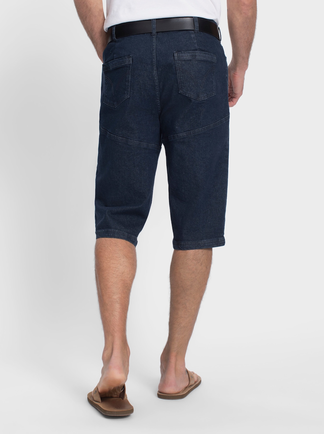 Marco Donati Bermudas - dark blue-denim