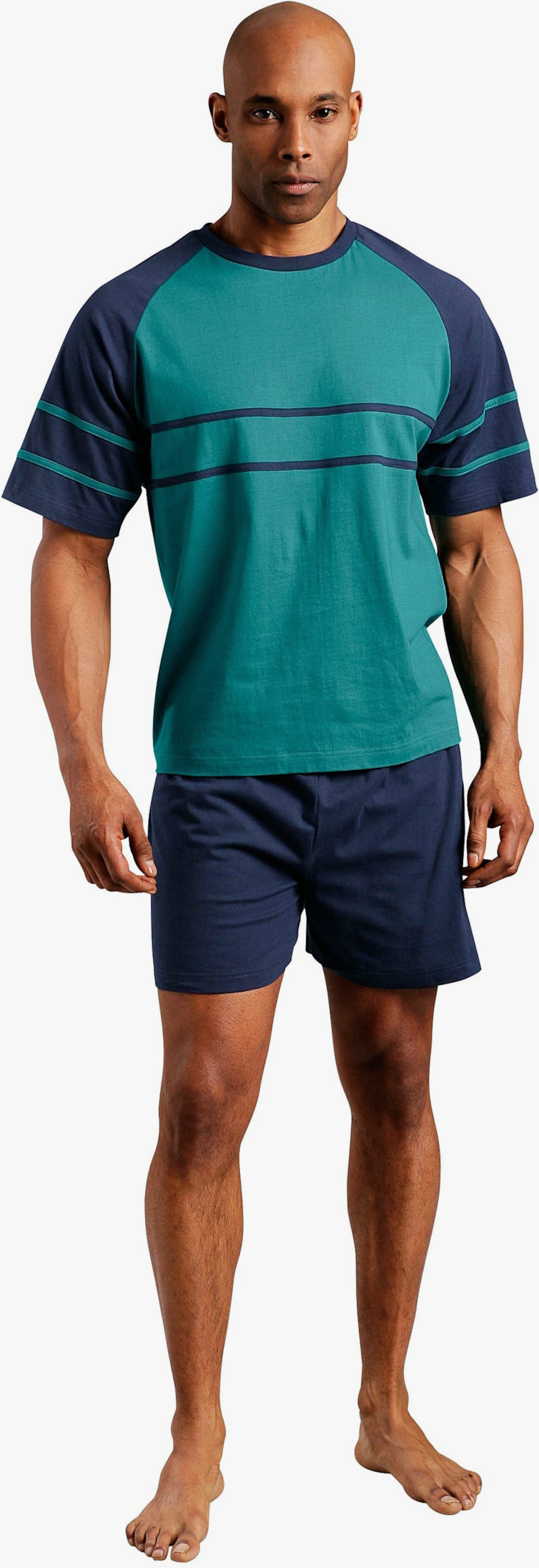 Pyjama - grün, marine