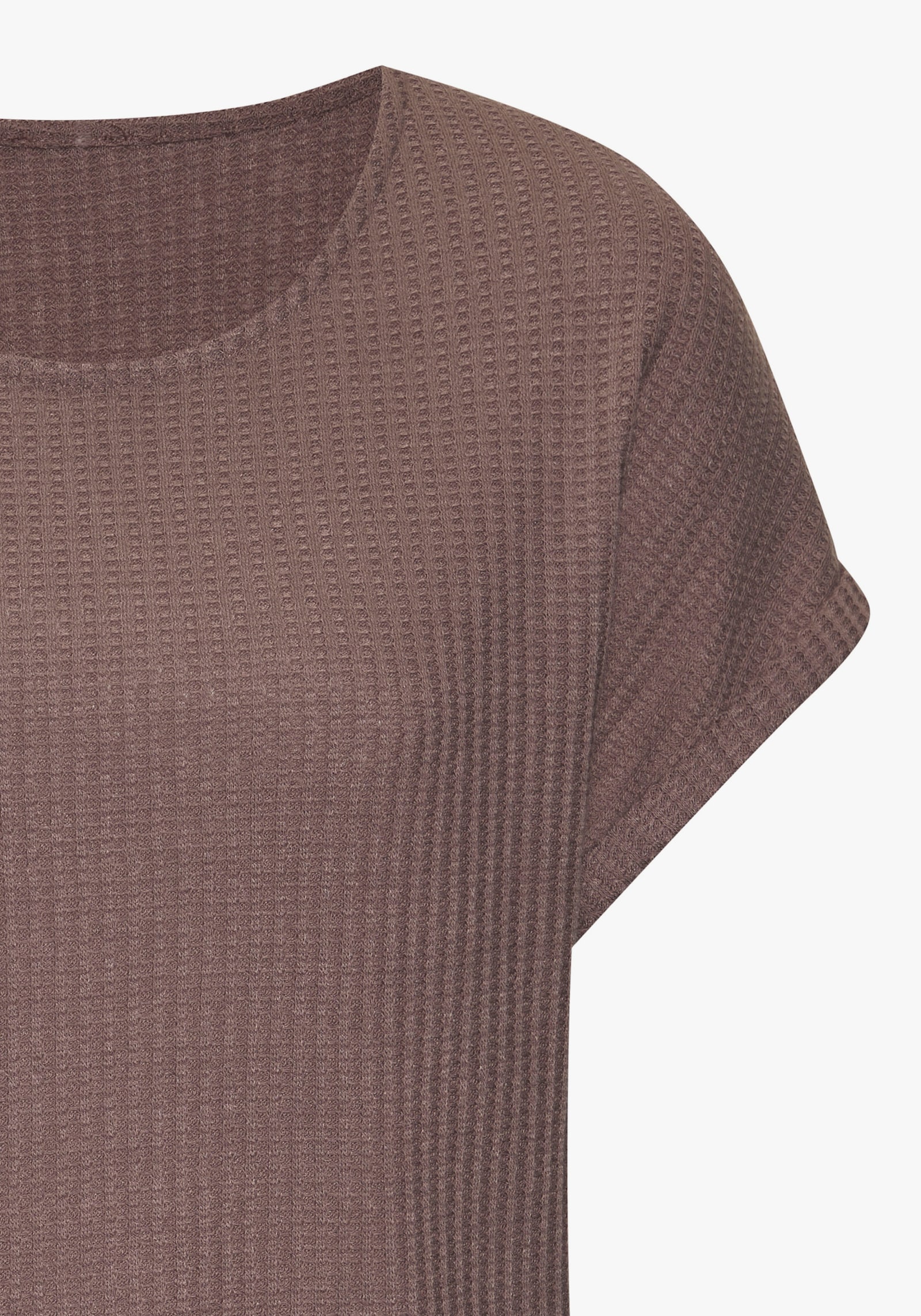 Vivance Kurzarmshirt - taupe