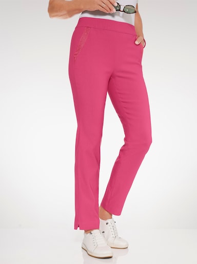 Bengalinhose mit Rundum-Dehnbund - fuchsia