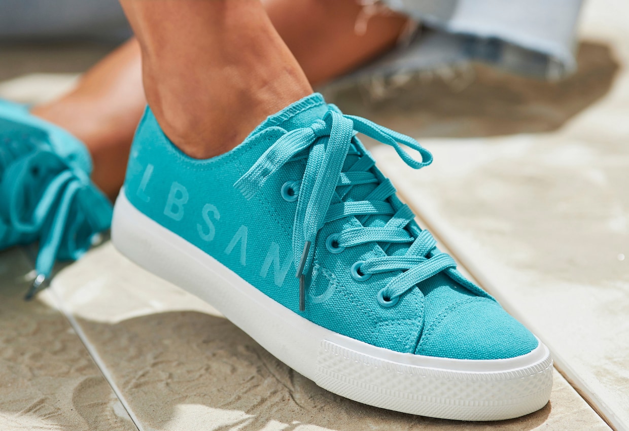 Elbsand Sneakers slip on - vert