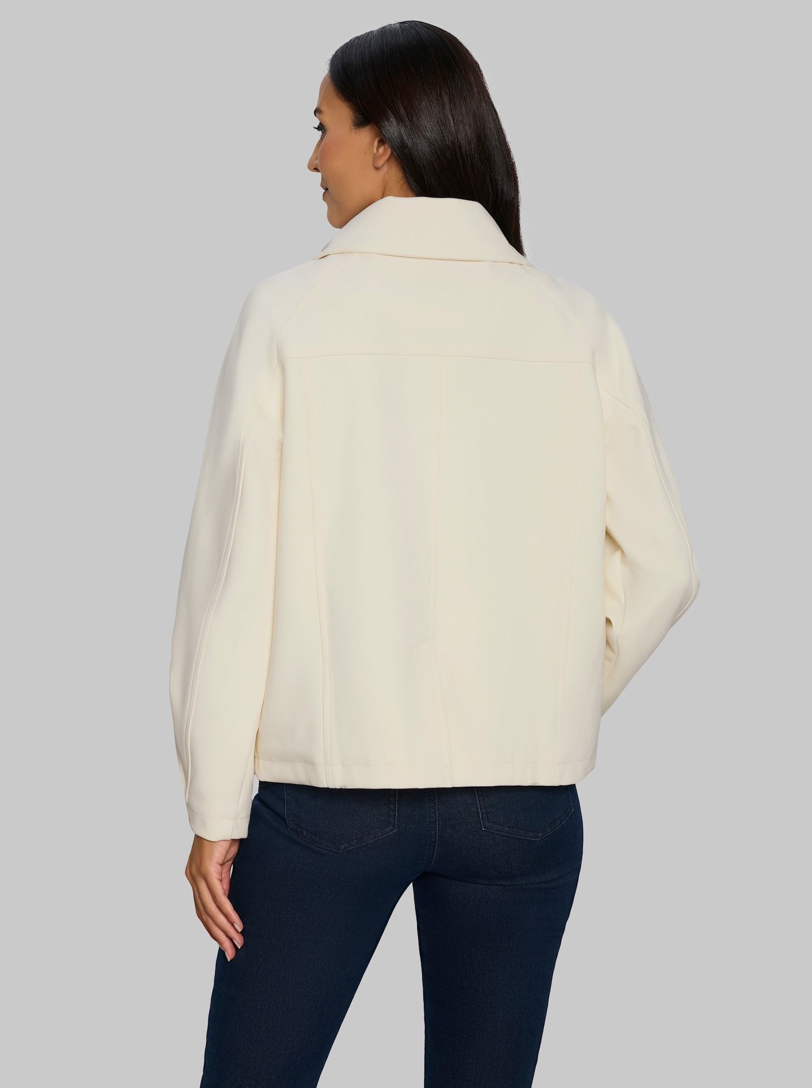 heine Übergangsjacke mit Umlegekragen - champagner