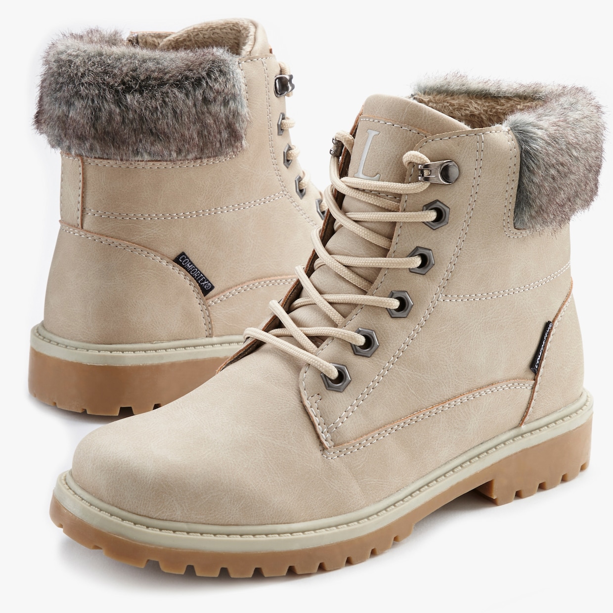 LASCANA Bottines - beige