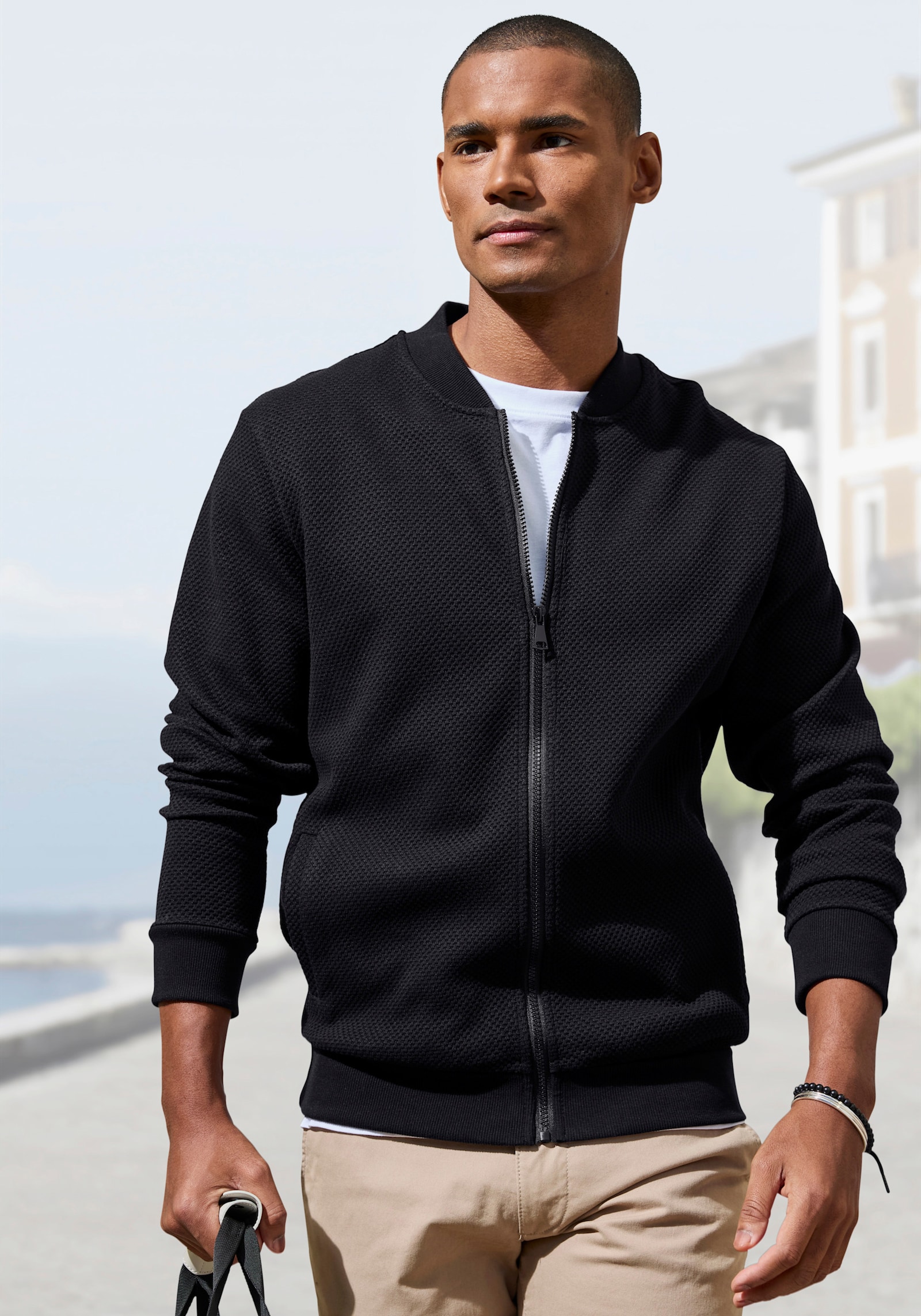 John Devin Sweatjacke - schwarz