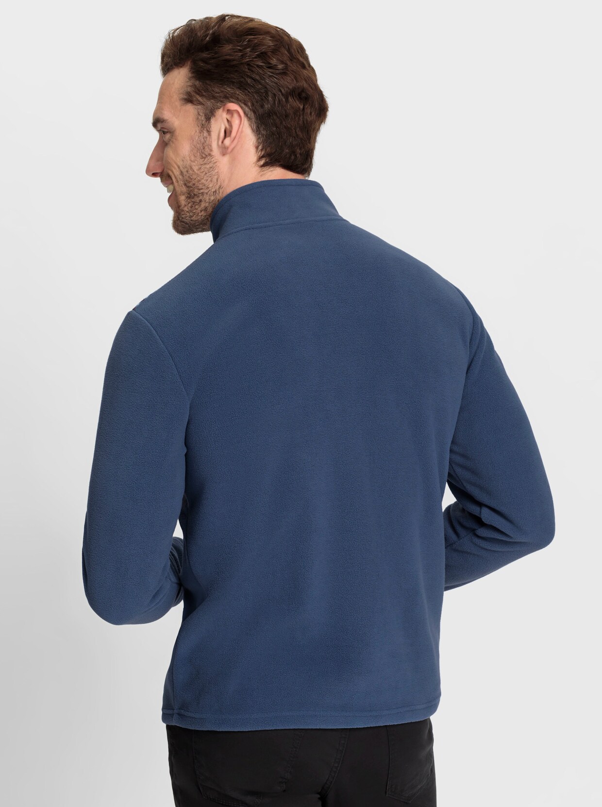 Catamaran Fleeceshirt - jeansblauw gedessineerd