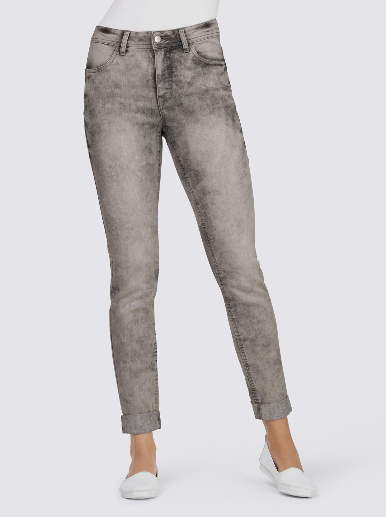 Linea Tesini Jeans - light grey-denim