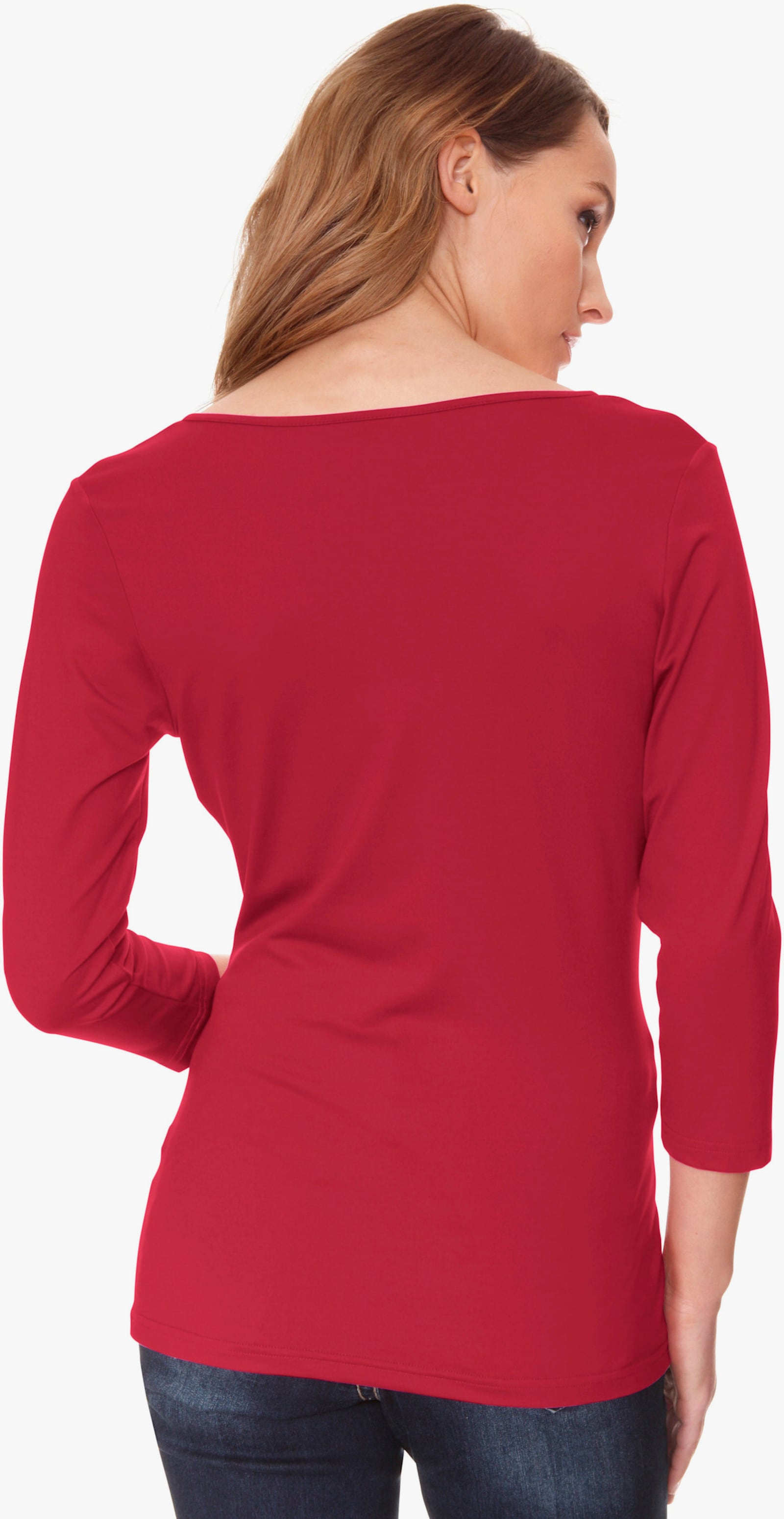 heine Wickelshirt in Tactel-Qualität - rot