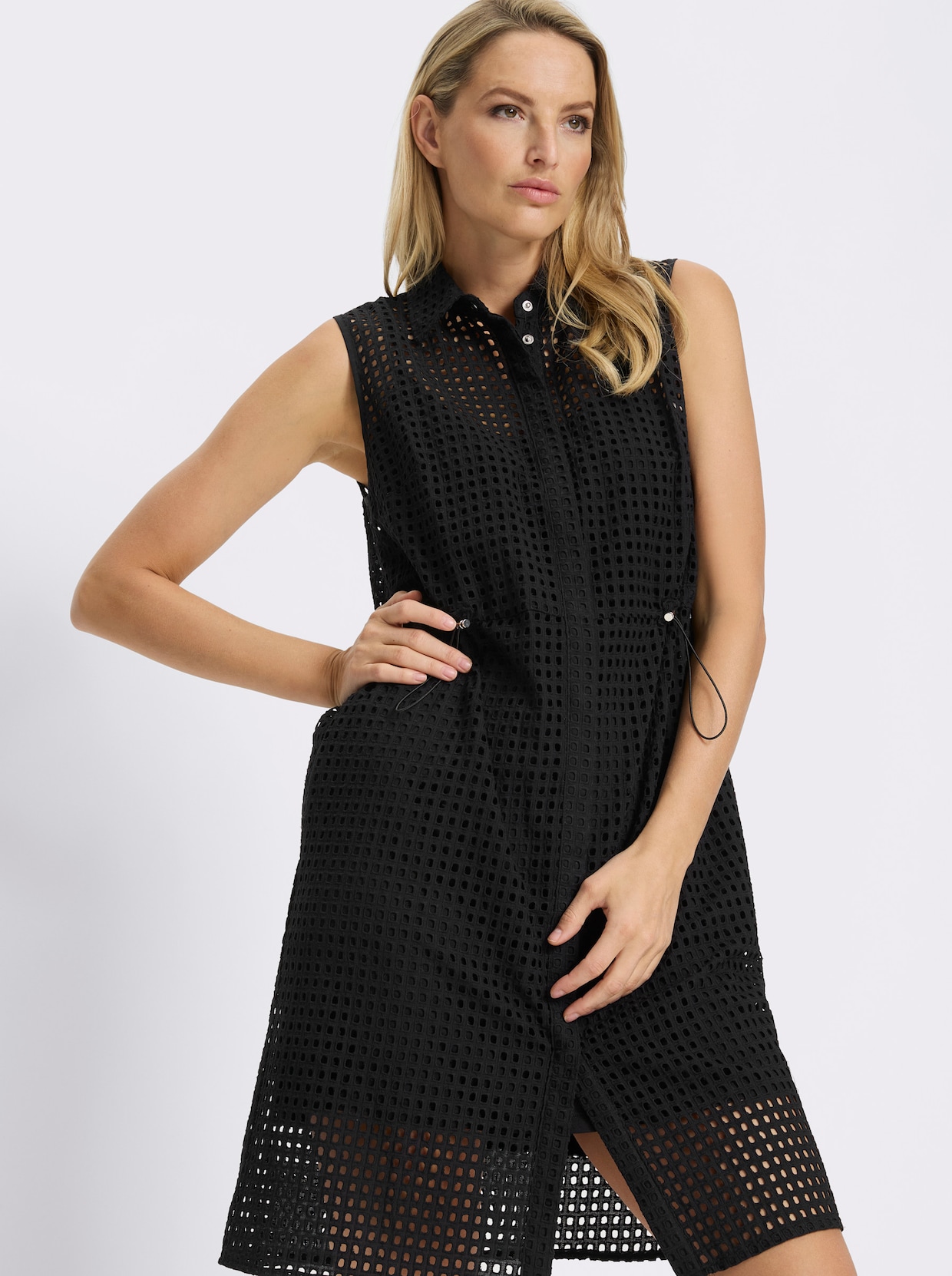 heine Sommerkleid - schwarz