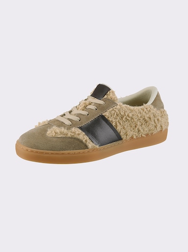 heine Sneaker - beige-schwarz