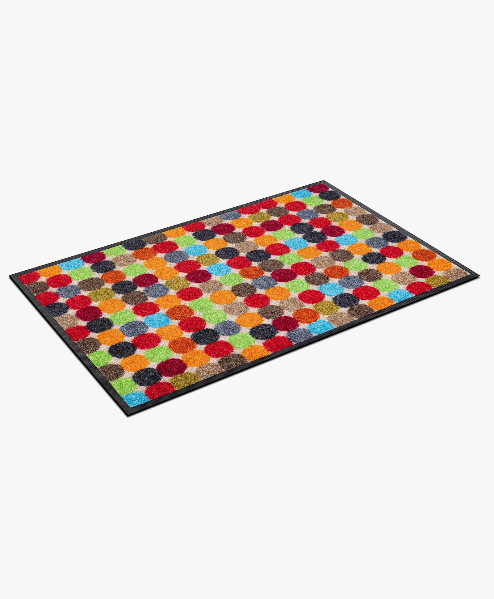 wash+dry by Kleen-Tex Fußmatte - rot-bunt