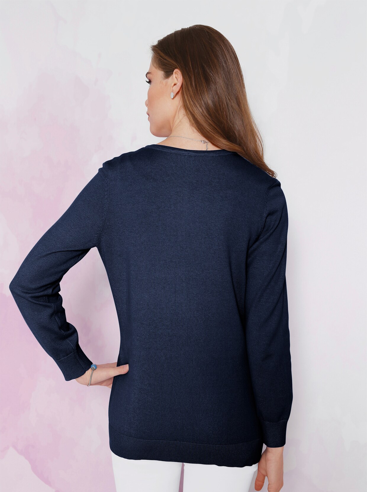 Strickjacke - marine