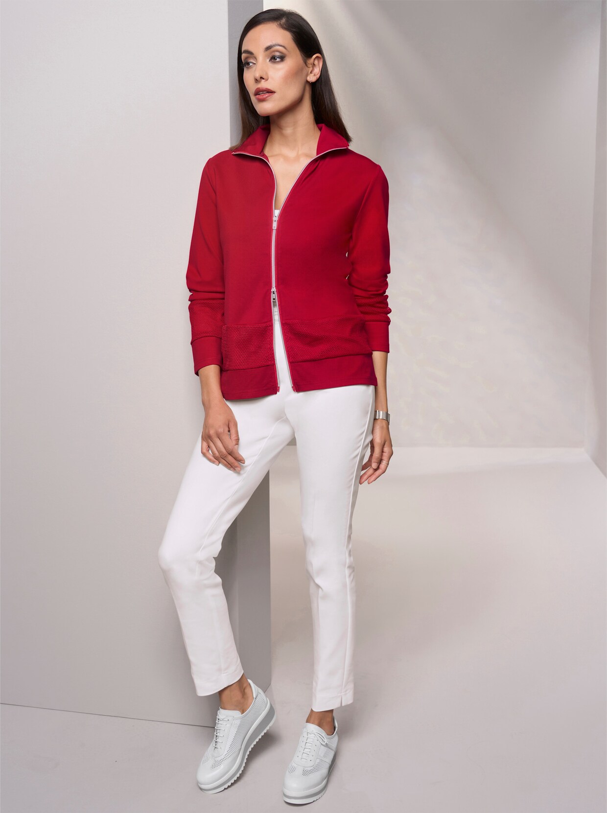heine Shirtjacke - rot