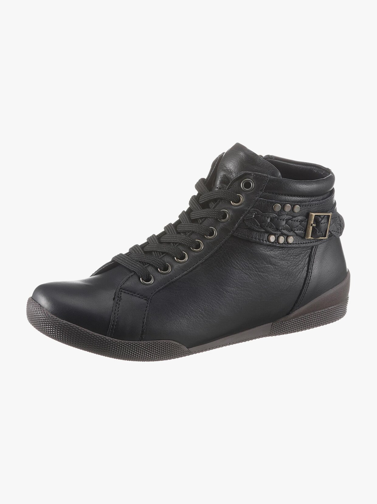 Andrea Conti Stiefelette - schwarz